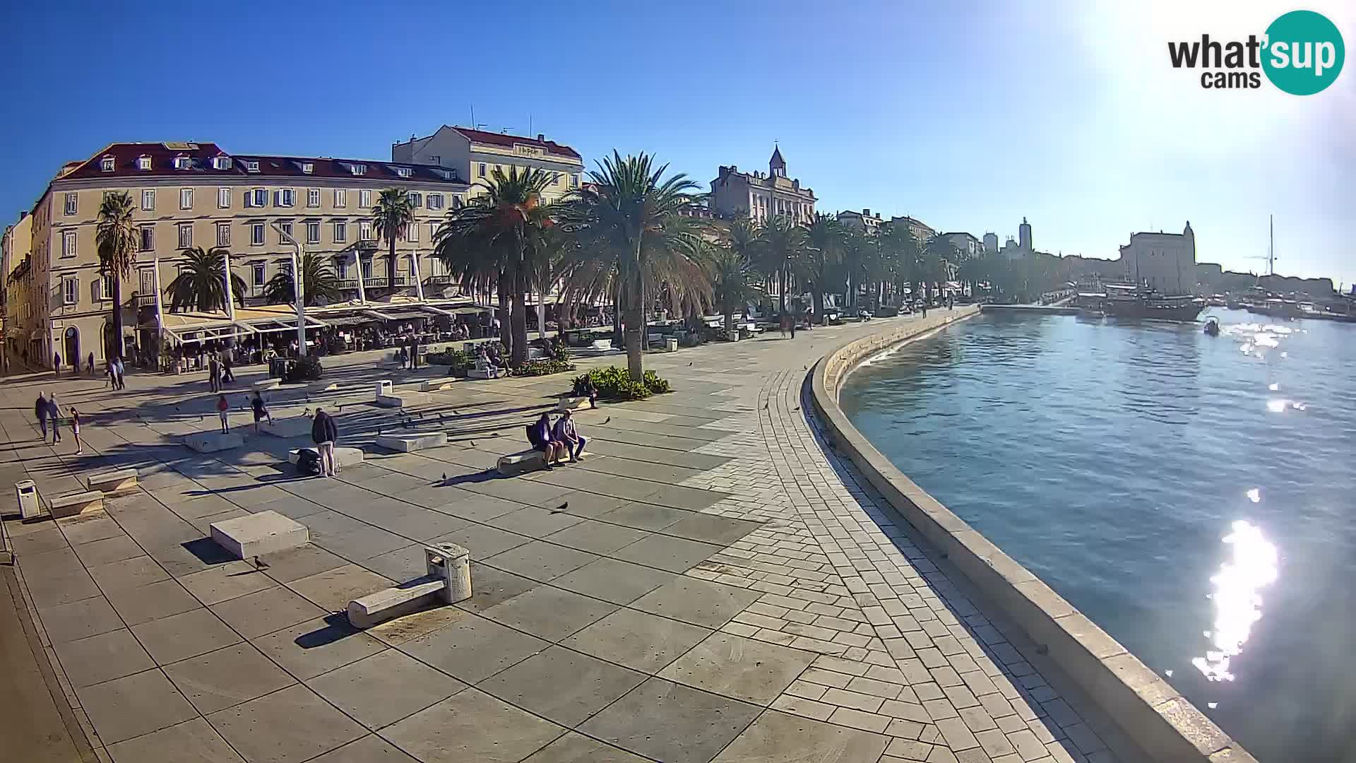 Webcam Split Riva – Prokurative | Trg Republike