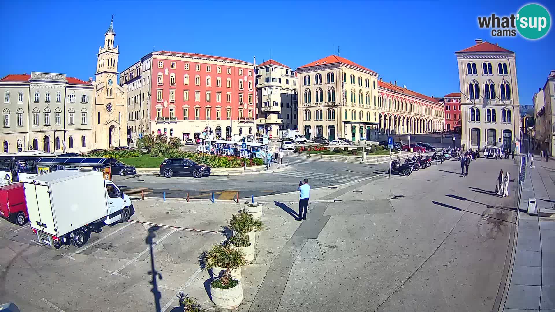 Webcam Split Riva – Prokurative | Trg Republike