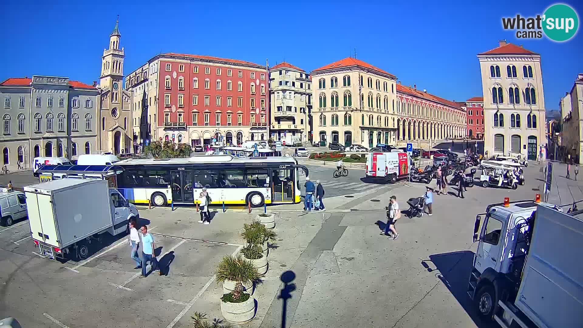 Webcam Split Riva – Prokurative | Plaza de la República