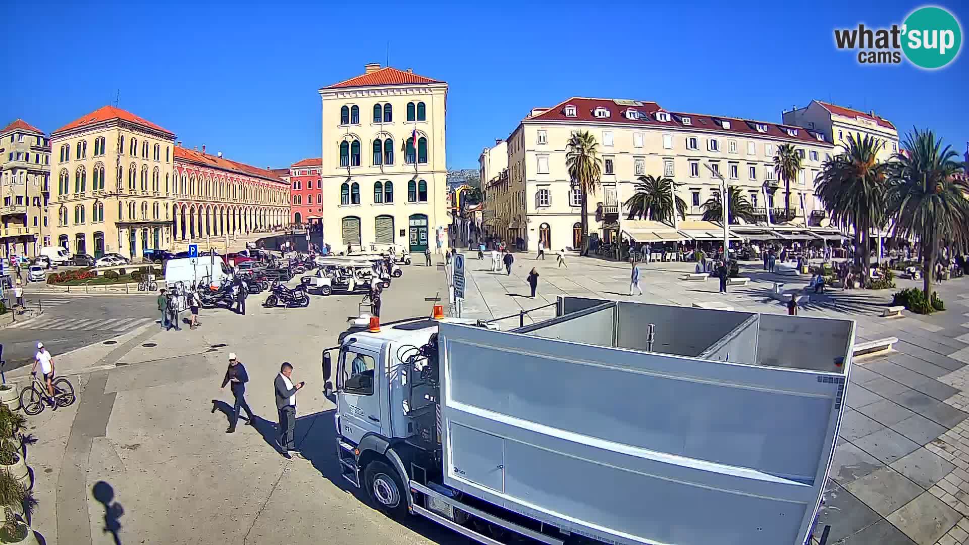 Webcam Split Riva – Prokurative | Plaza de la República