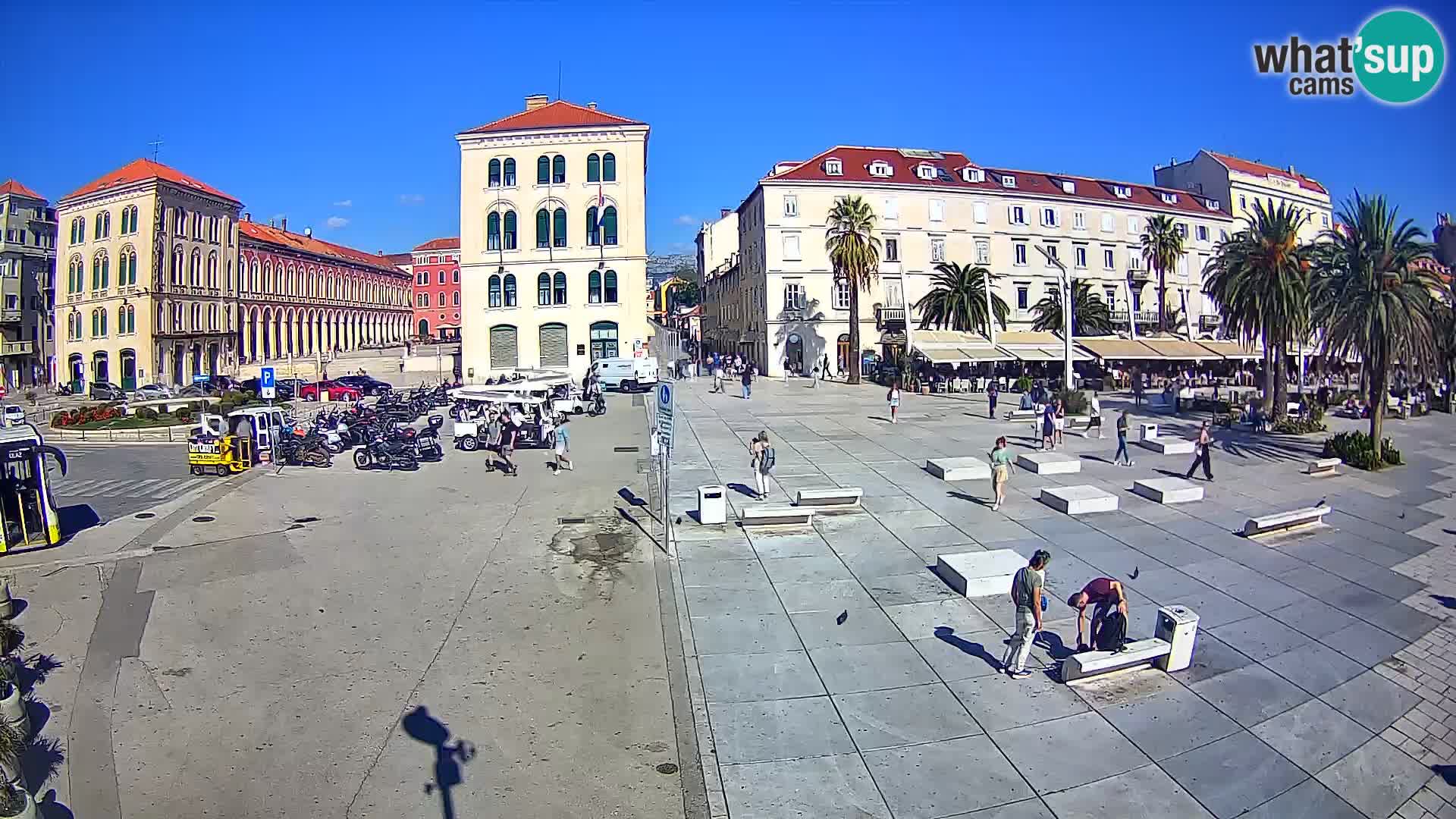Split kamera Riva – Prokurative | Trg Republike