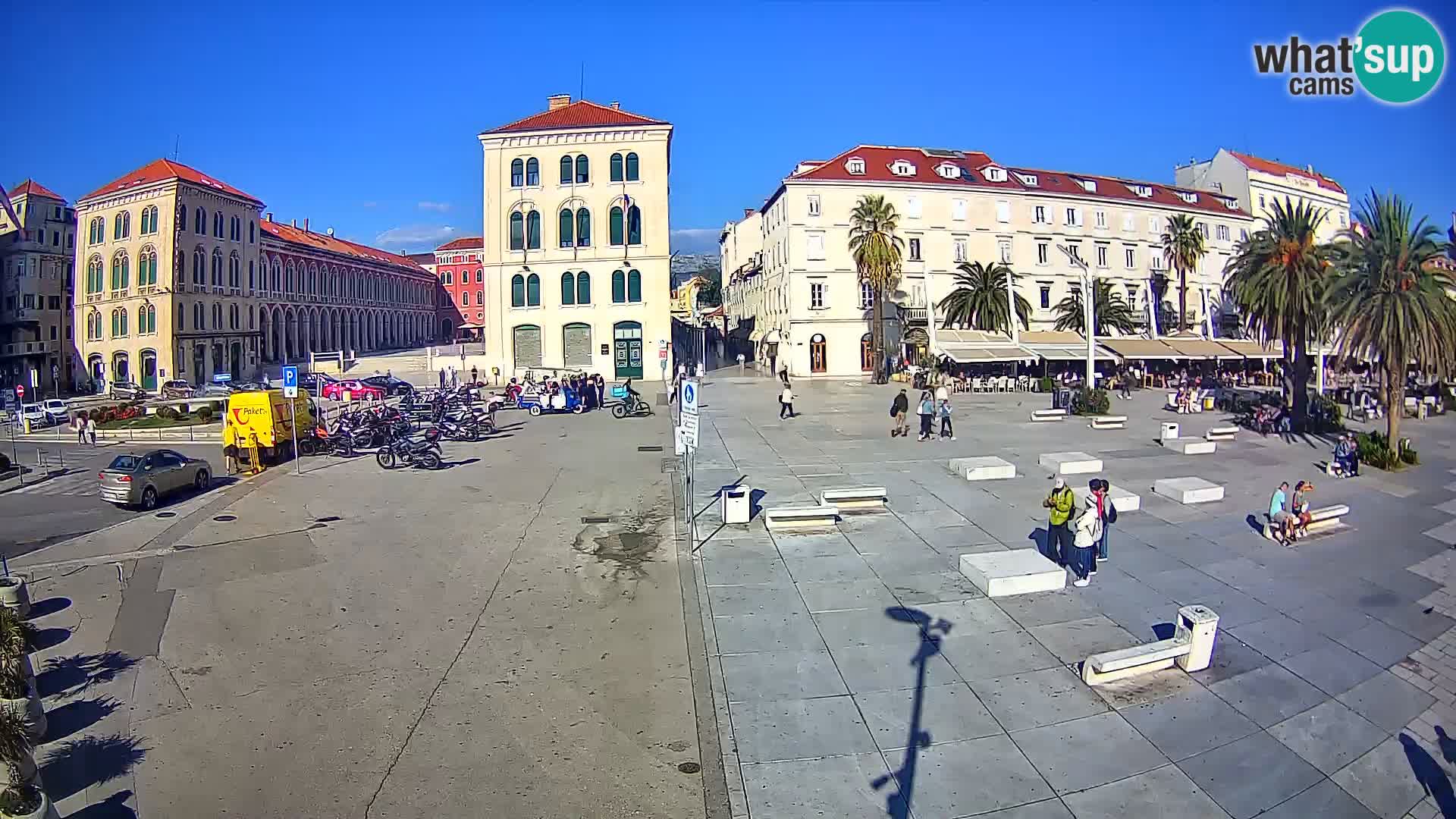 Webcam Split Riva – Prokurative | Plaza de la República