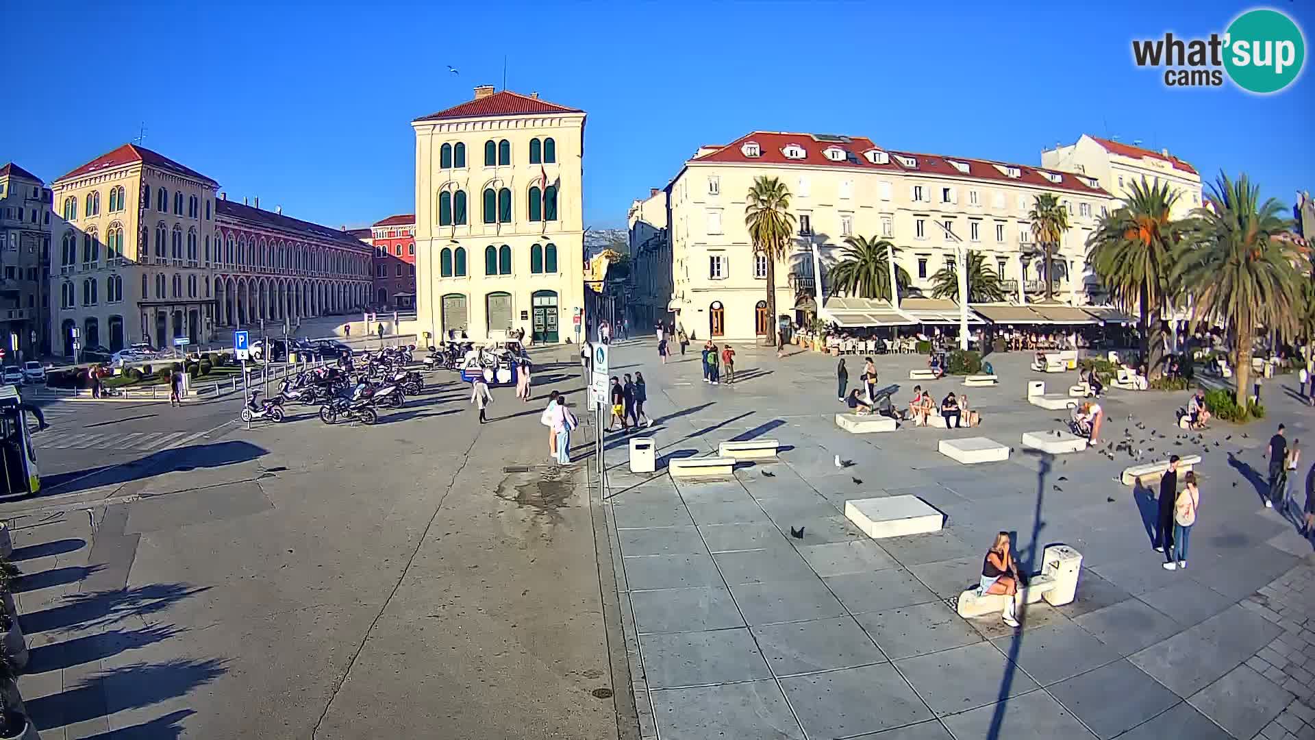 Webcam Split Riva – Prokurative | Trg Republike