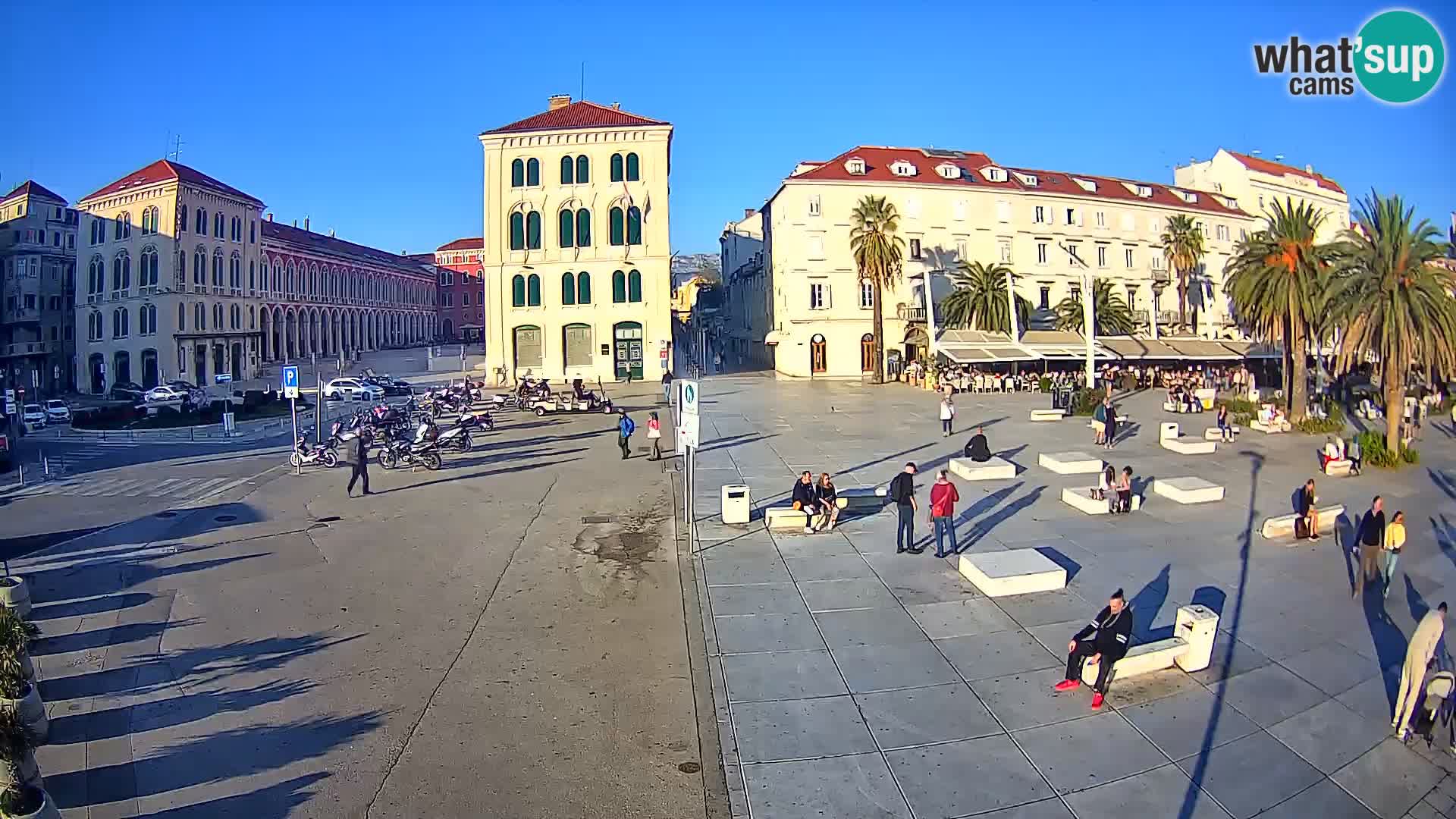 Split kamera Riva – Prokurative | Trg Republike