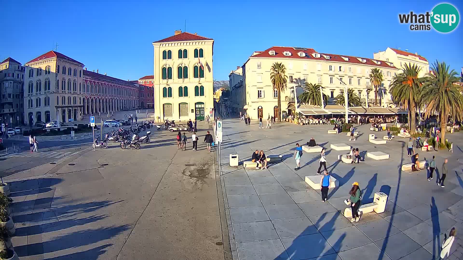 Webcam Spalato Riva – Prokurative | Piazza della Republika