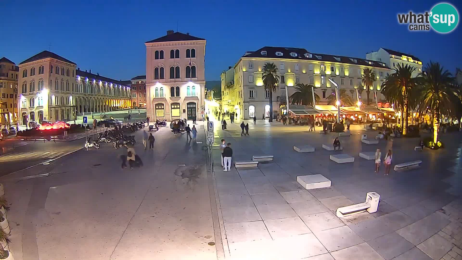 Webcam Spalato Riva – Prokurative | Piazza della Republika