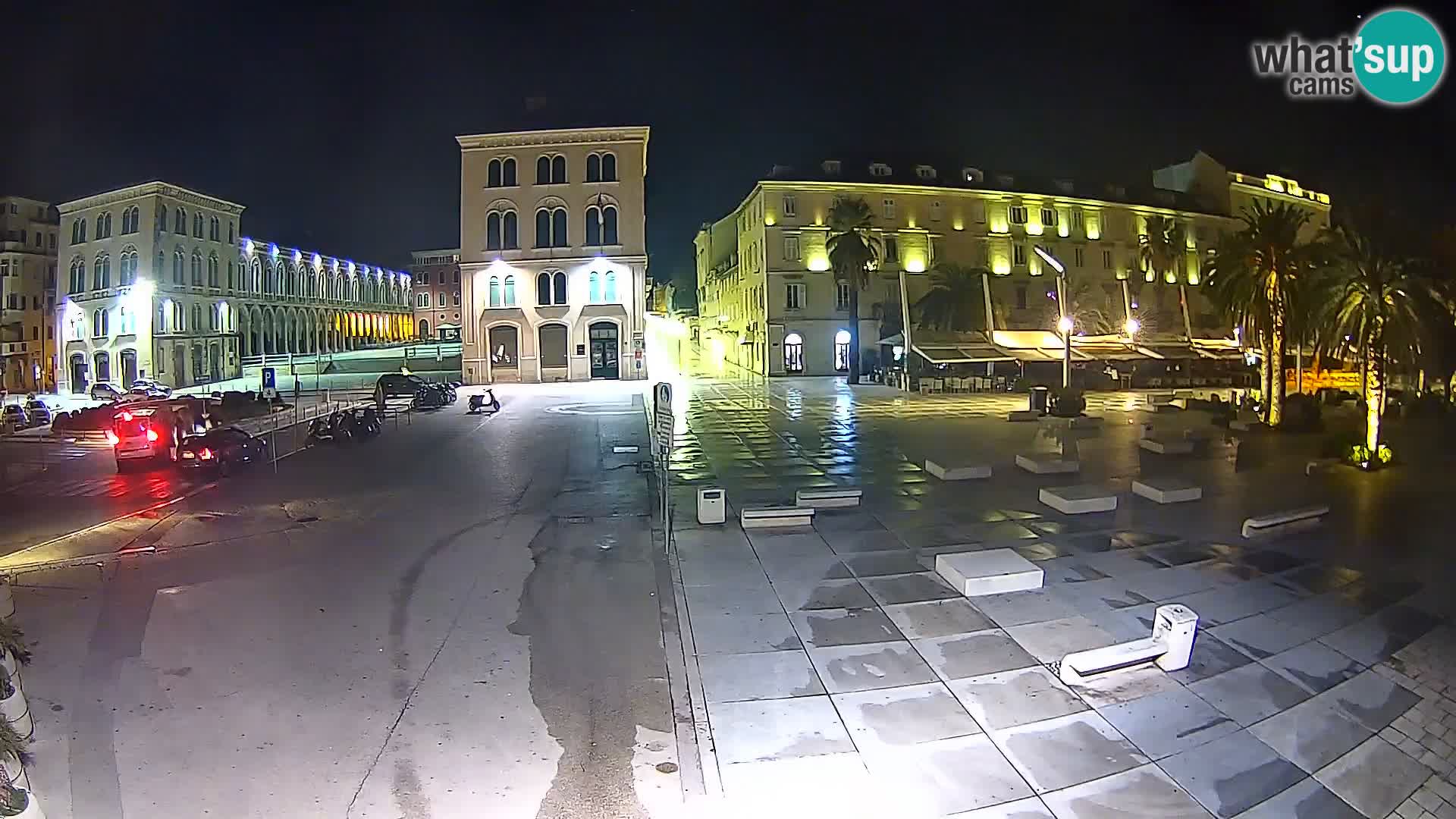 Webcam Split Riva – Prokurative | Trg Republike