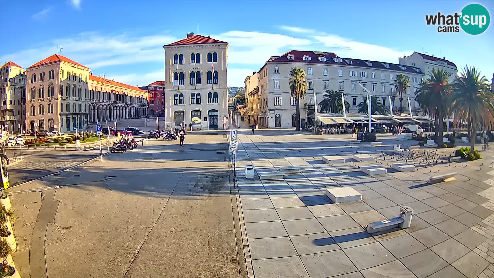 Live kamera Split Riva – Prokurative | Trg Republike