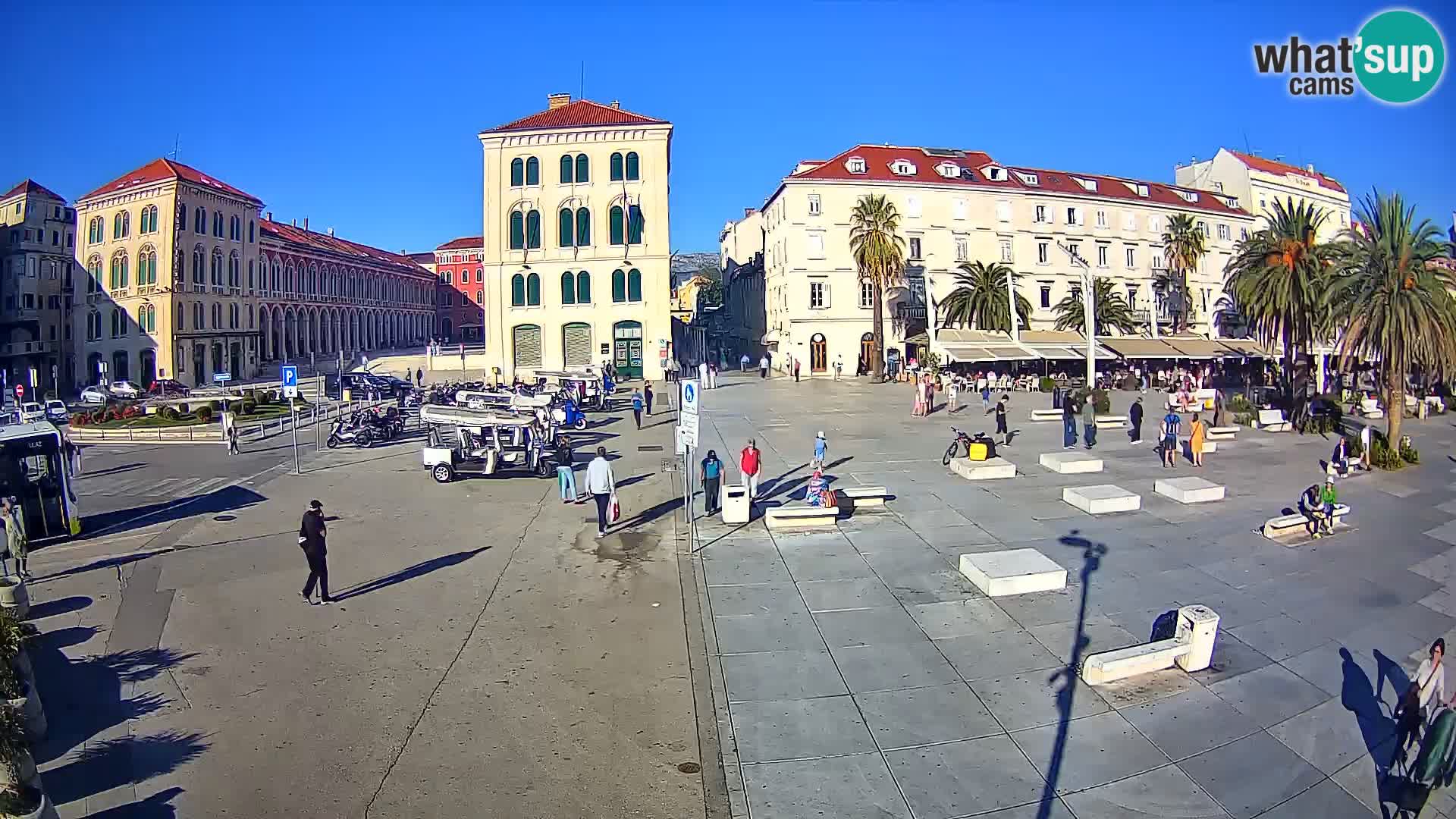 Webcam Split Riva – Prokurative | Trg Republike