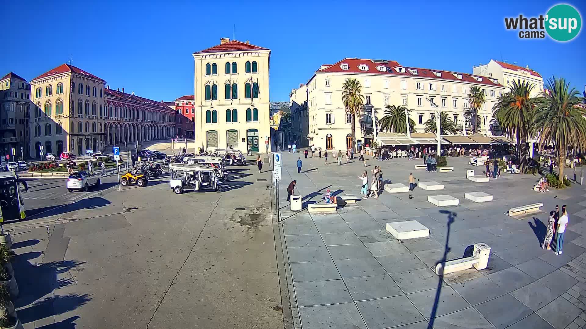 Webcam Split Riva – Prokurative | Plaza de la República