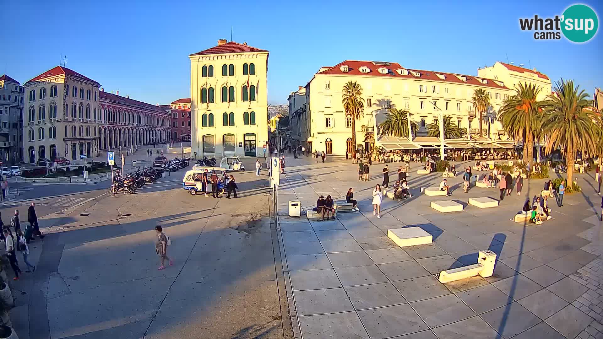Webcam Split Riva – Prokurative | Trg Republike