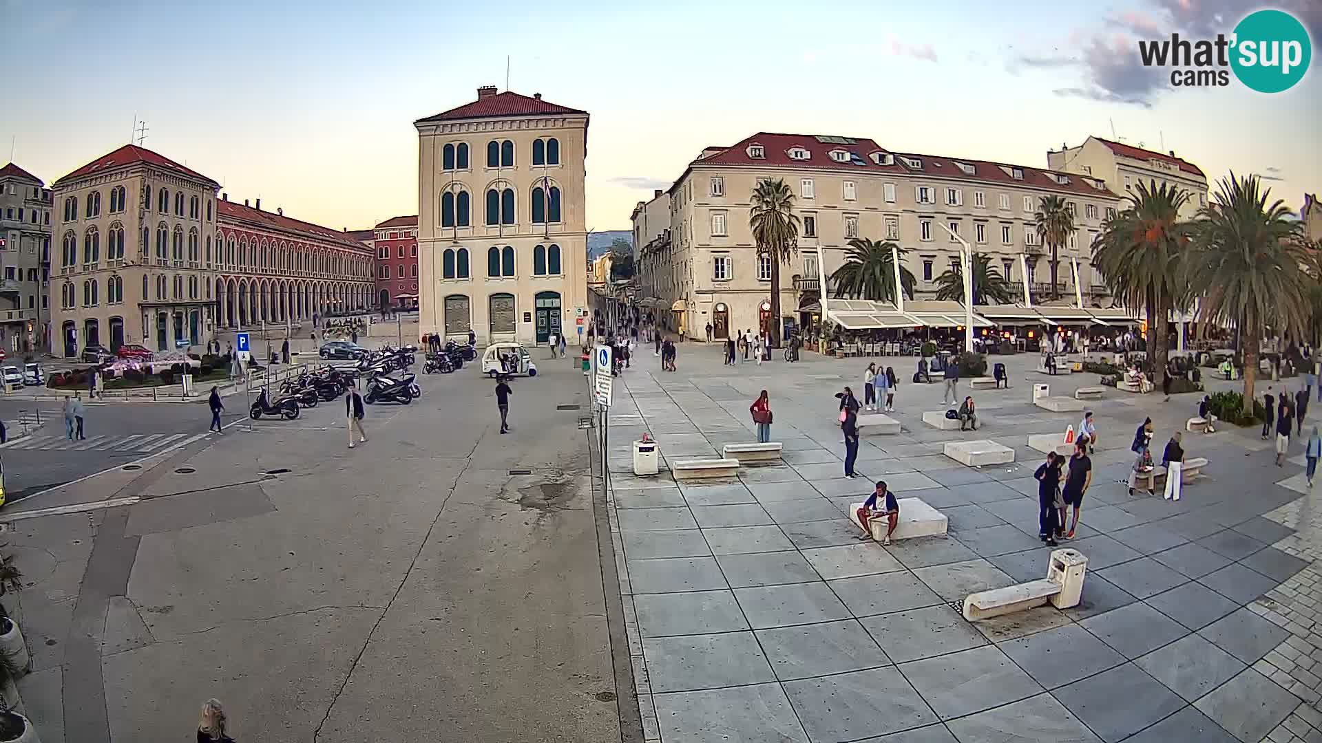 Live kamera Split Riva – Prokurative | Trg Republike