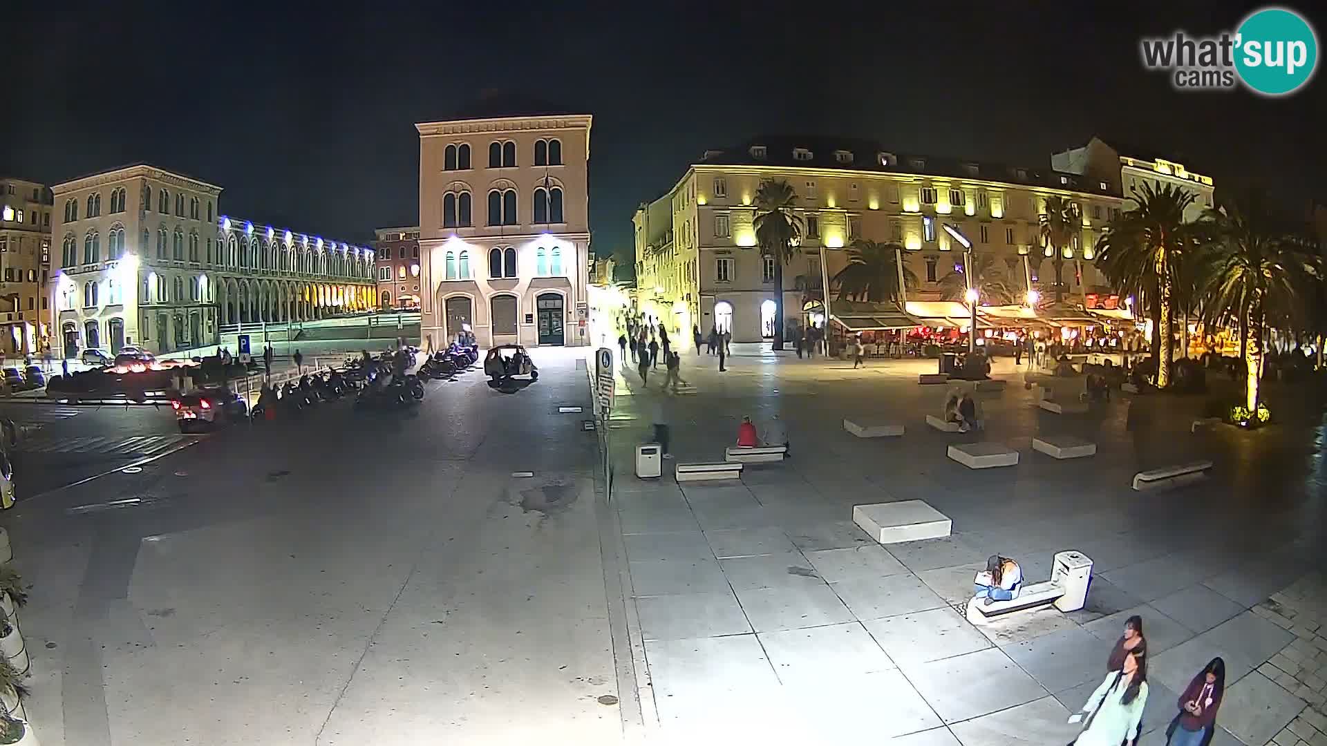Webcam Split Riva – Prokurative | Trg Republike