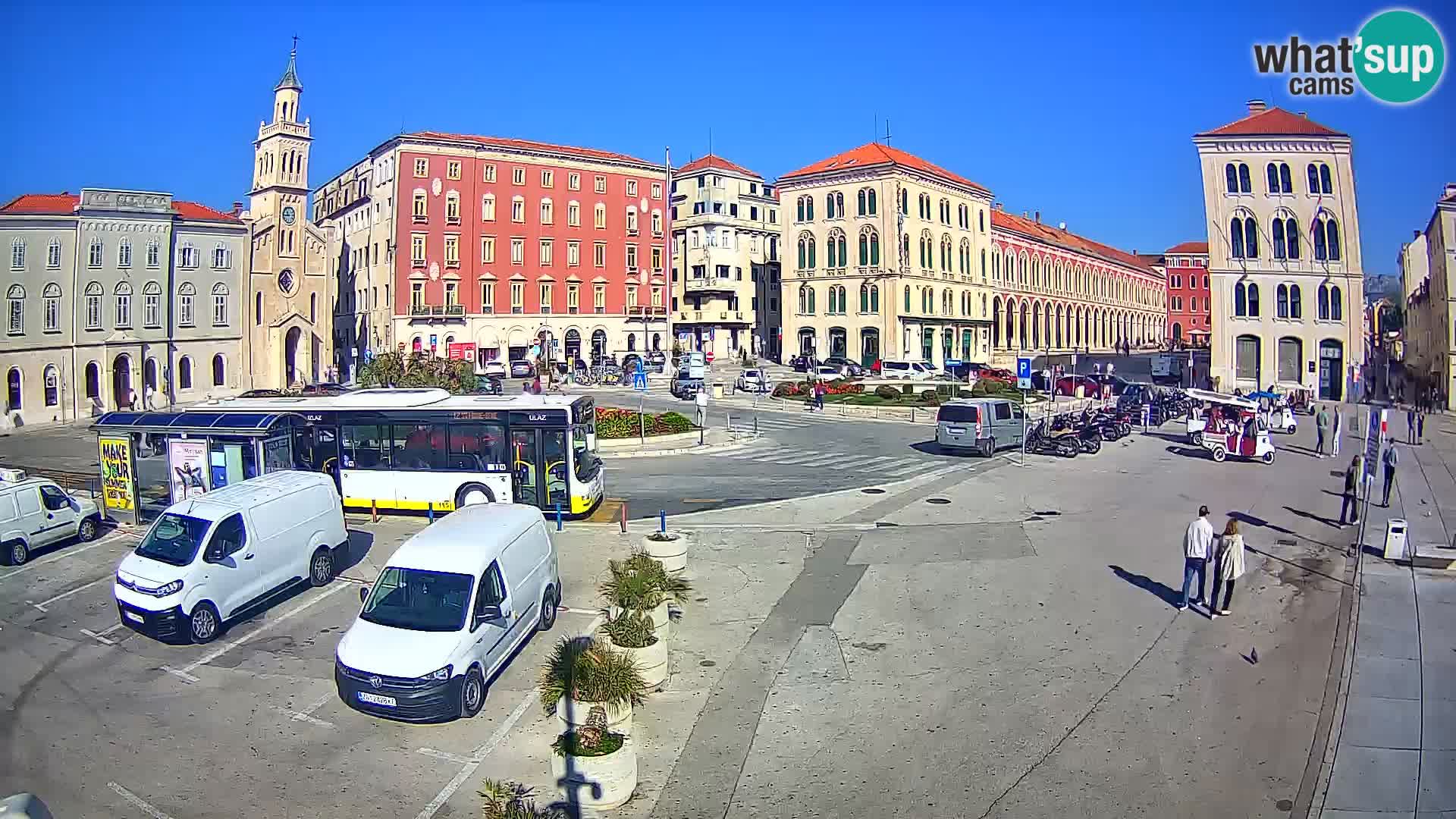 Live kamera Split Riva – Prokurative | Trg Republike