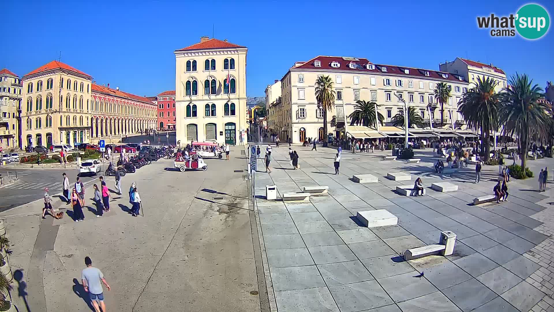 Webcam Split Riva – Prokurative | Plaza de la República