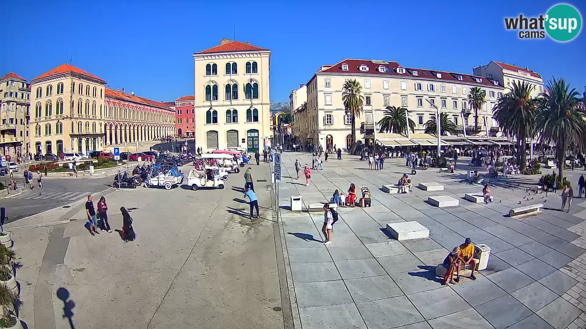 Webcam Split Riva – Prokurative | Plaza de la República