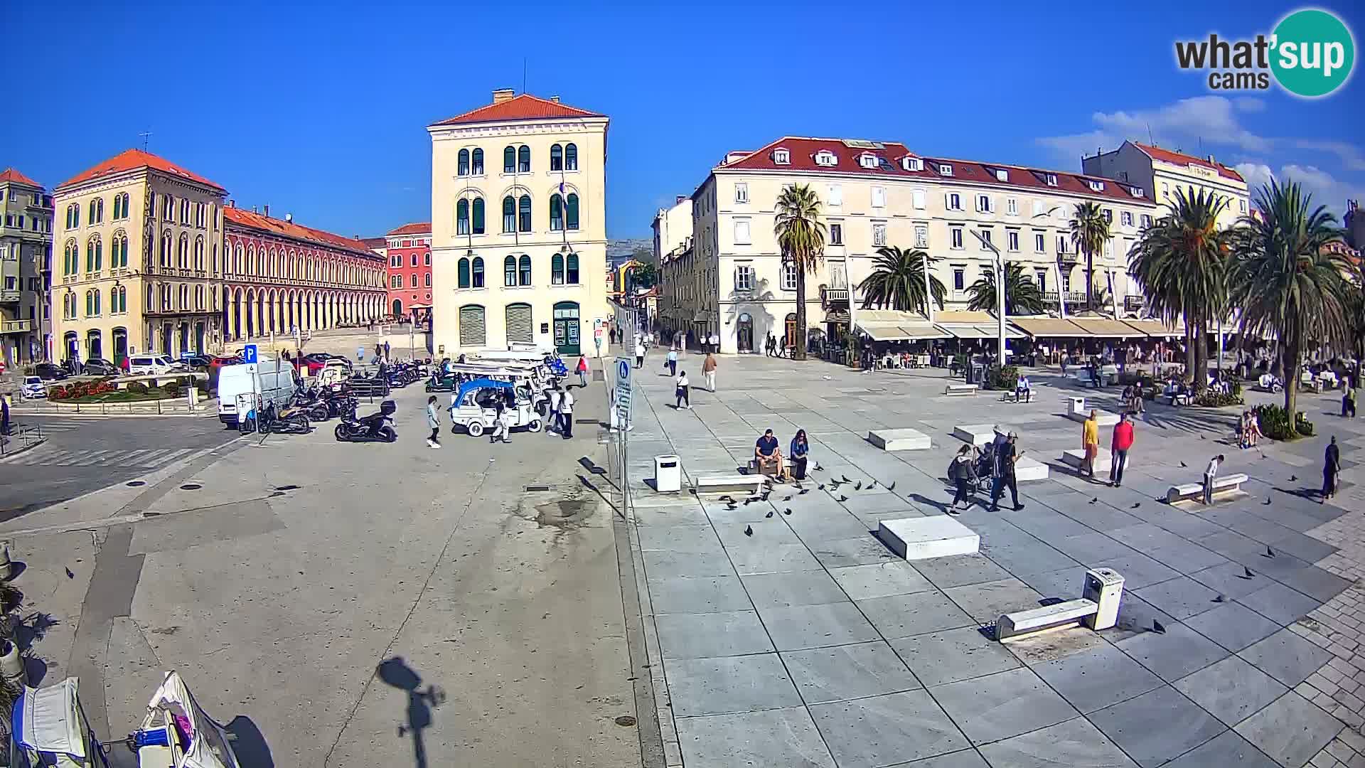 Webcam Spalato Riva – Prokurative | Piazza della Republika