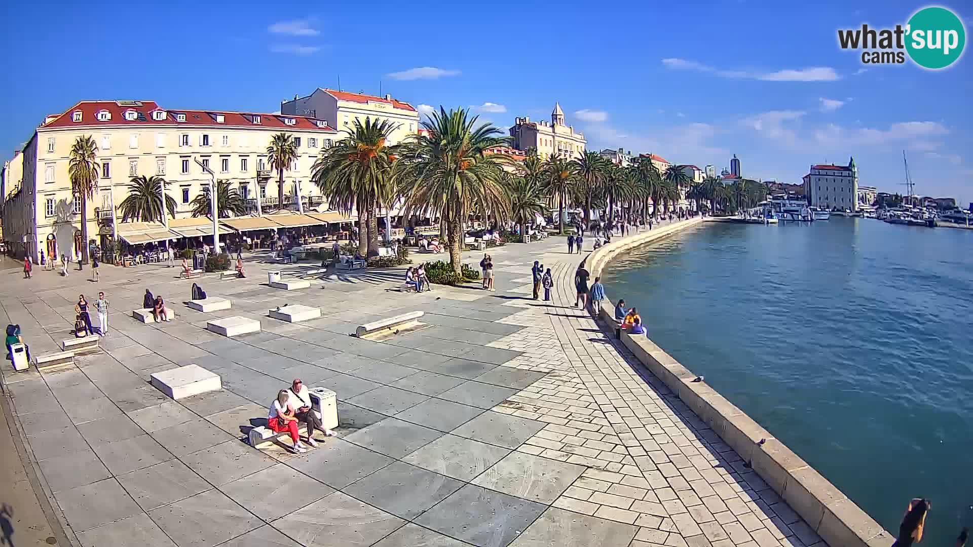 Webcam Split Riva – Prokurative | Trg Republike