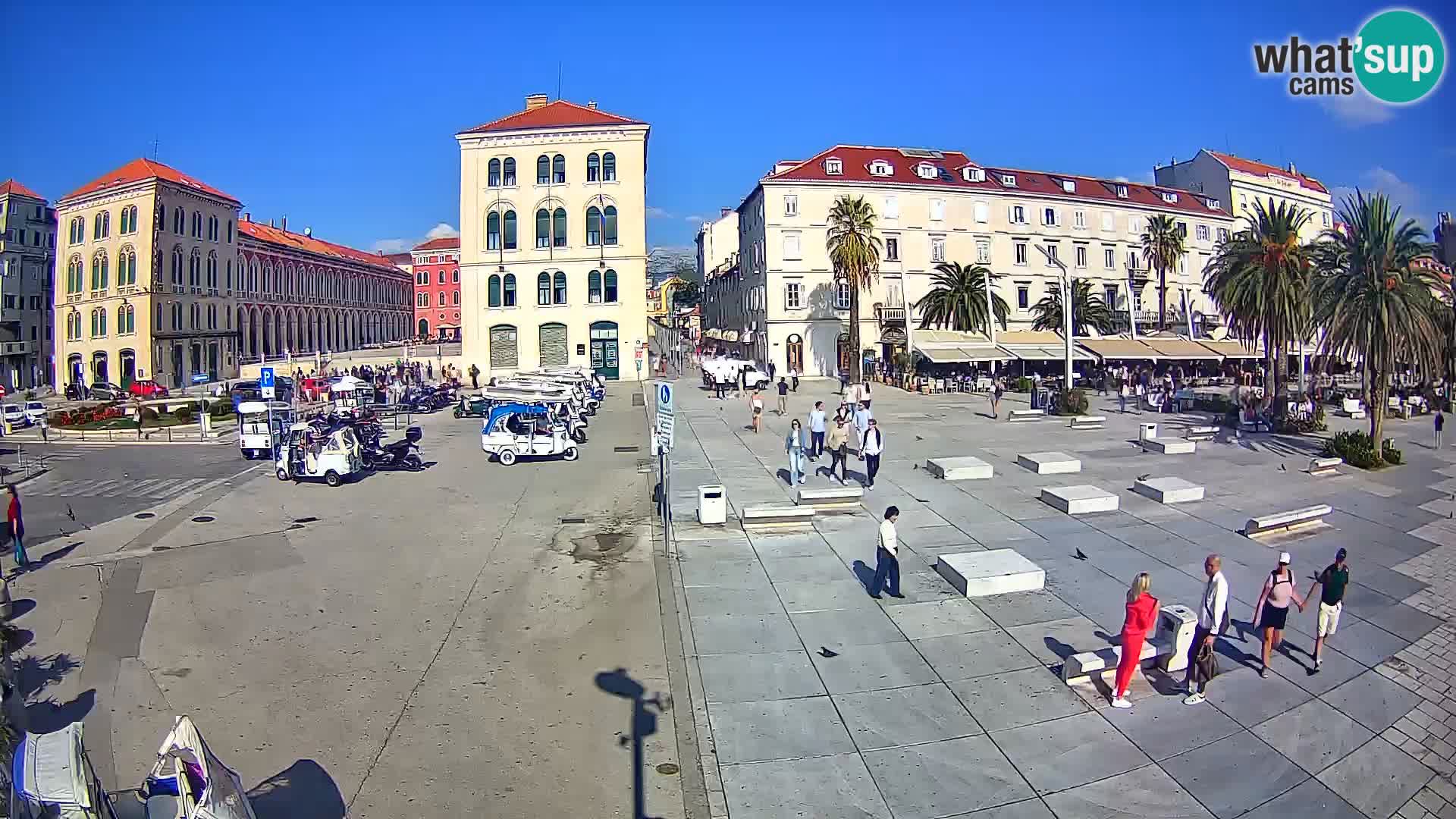Split kamera Riva – Prokurative | Trg Republike