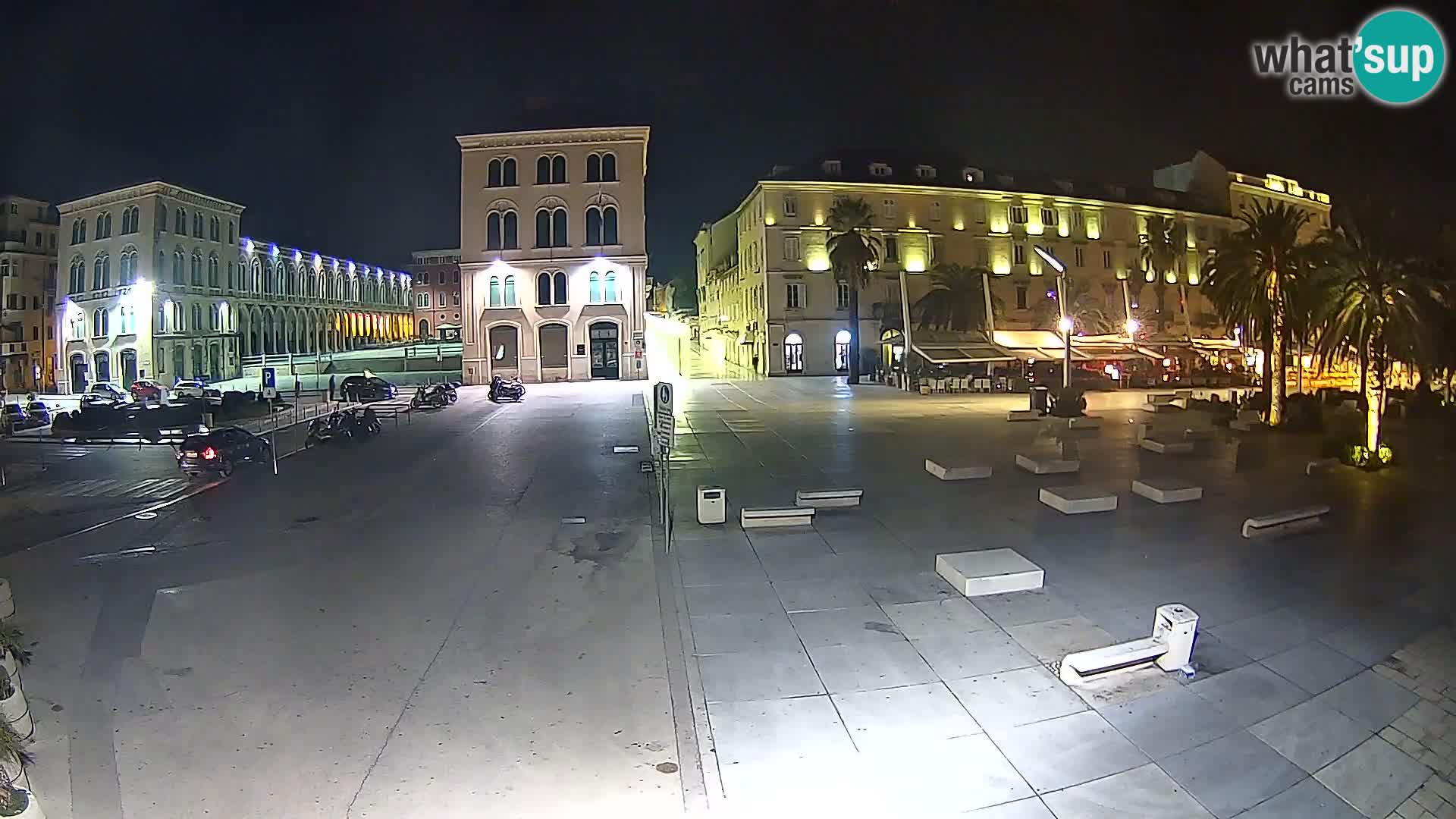 Webcam Split Riva – Prokurative | Trg Republike