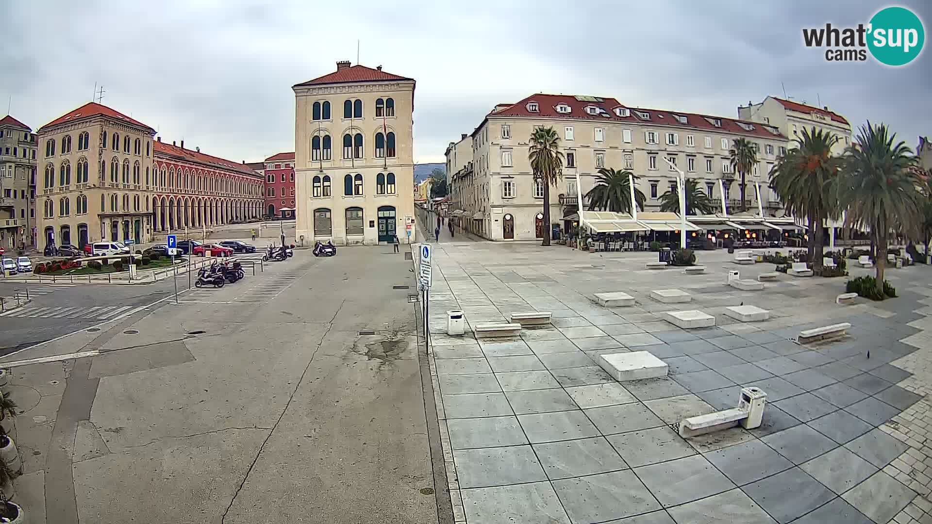 Webcam Split Riva – Prokurative | Trg Republike