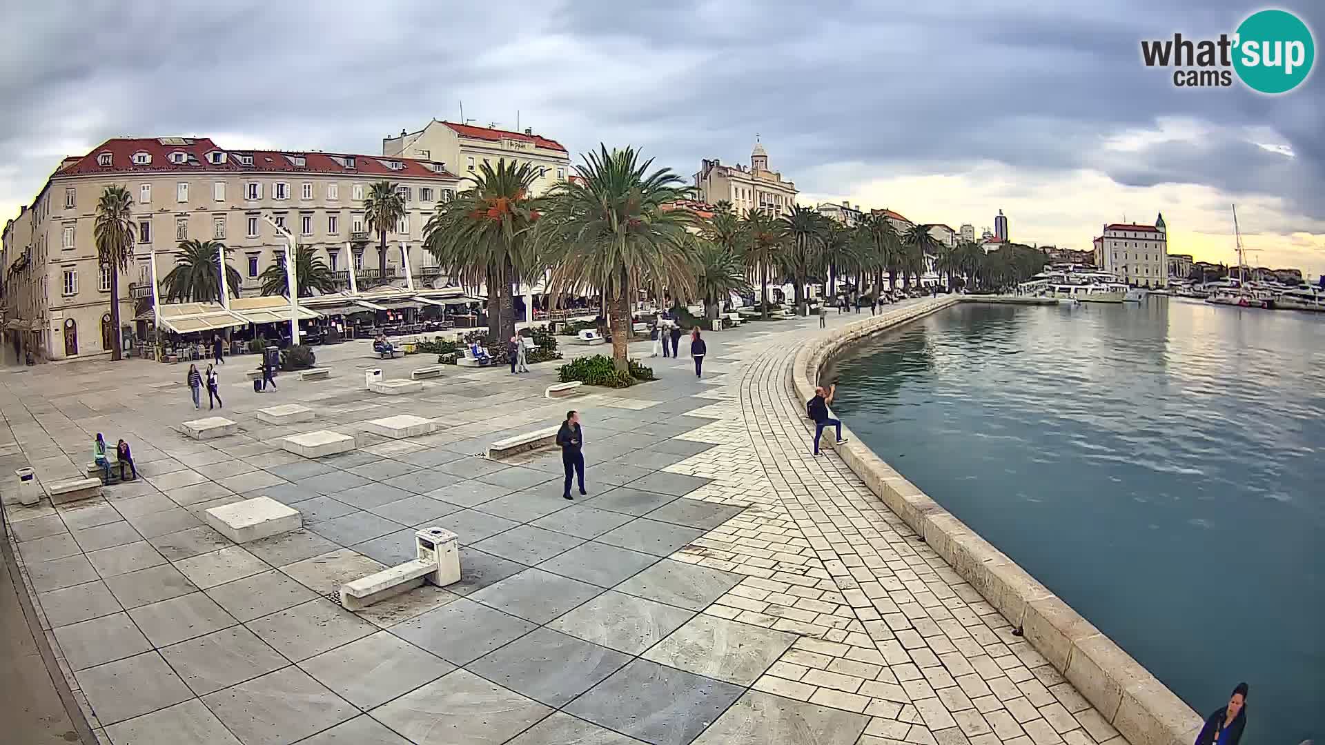 Webcam Split Riva – Prokurative | Trg Republike