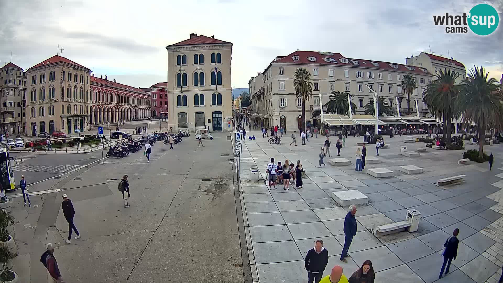 Webcam Spalato Riva – Prokurative | Piazza della Republika