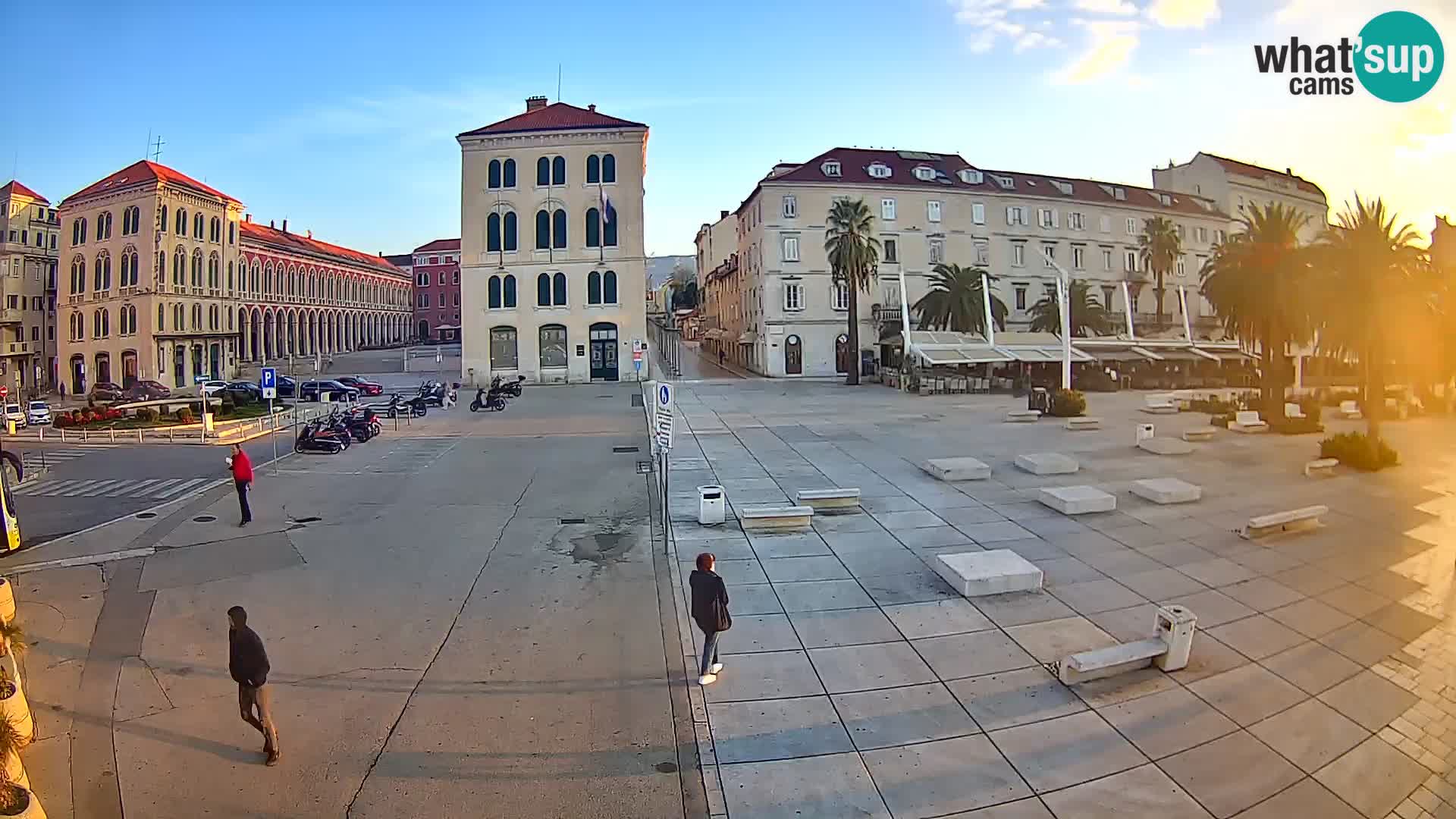 Webcam Split Riva – Prokurative | Plaza de la República