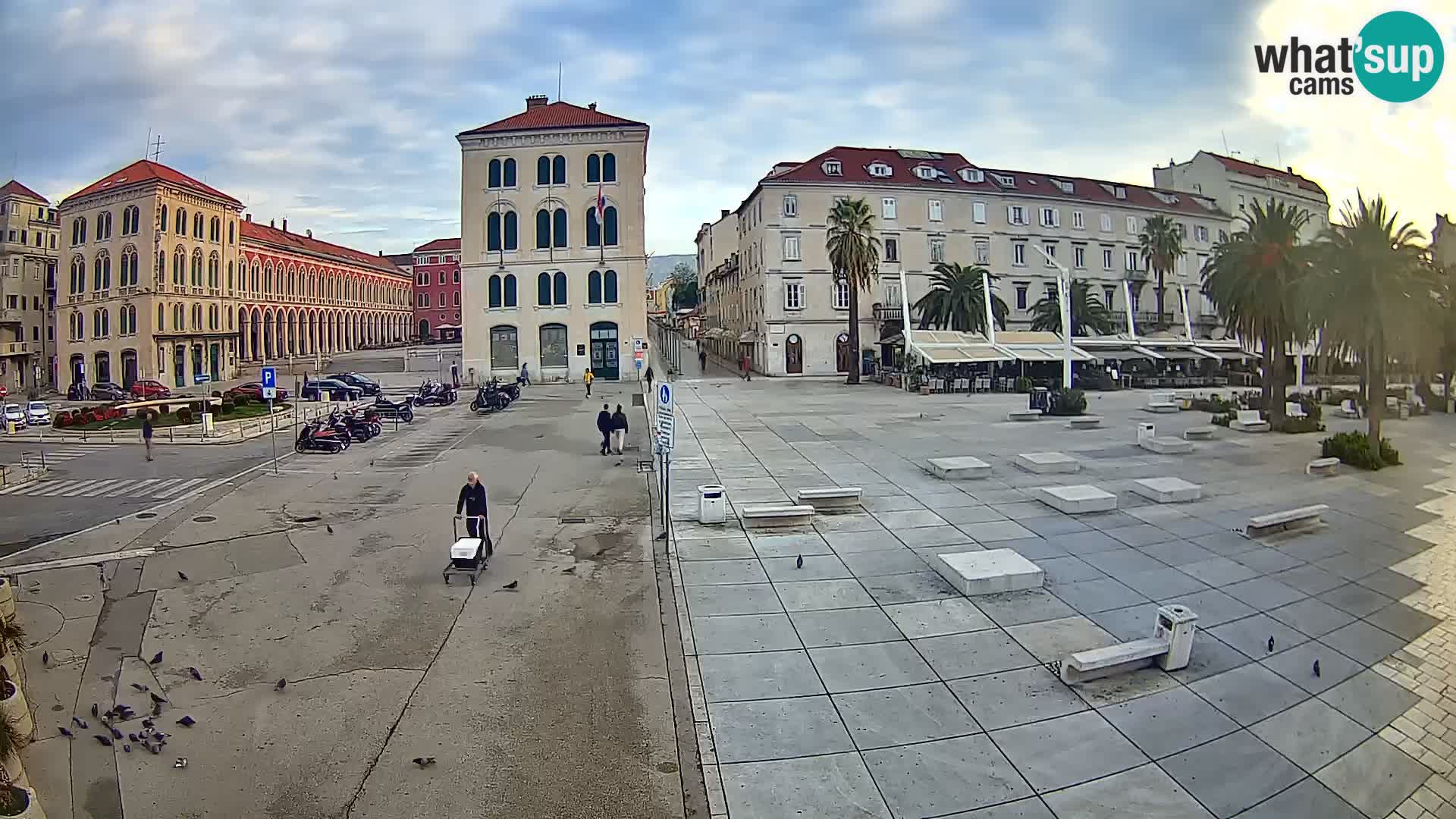 Webcam Split Riva – Prokurative | Trg Republike