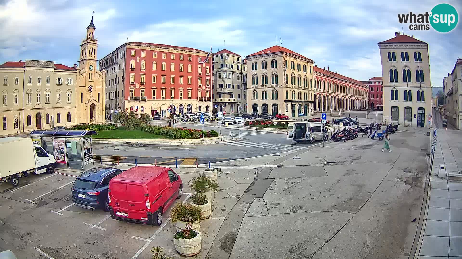 Webcam Spalato Riva – Prokurative | Piazza della Republika