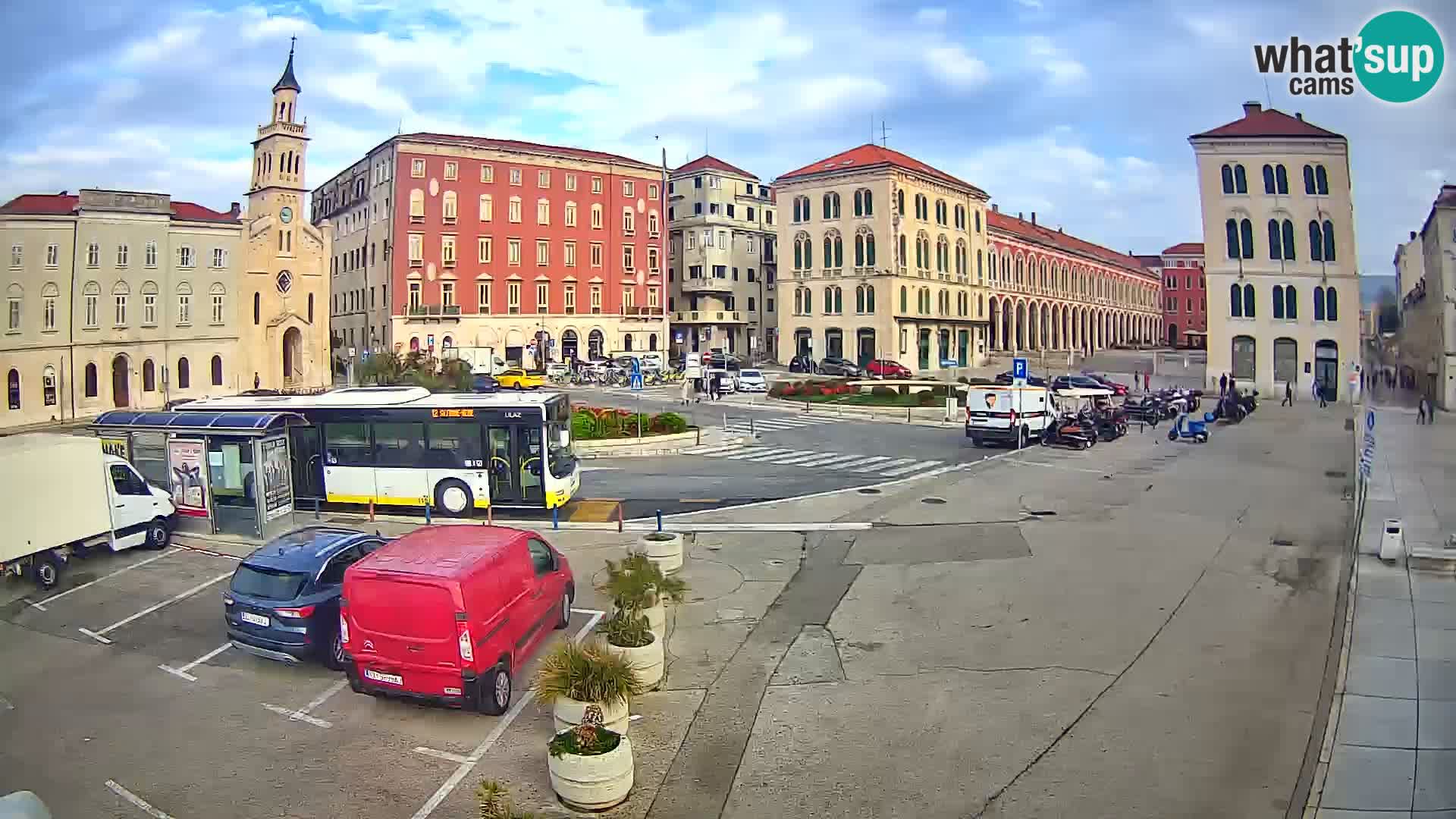 Webcam Split Riva – Prokurative | Trg Republike