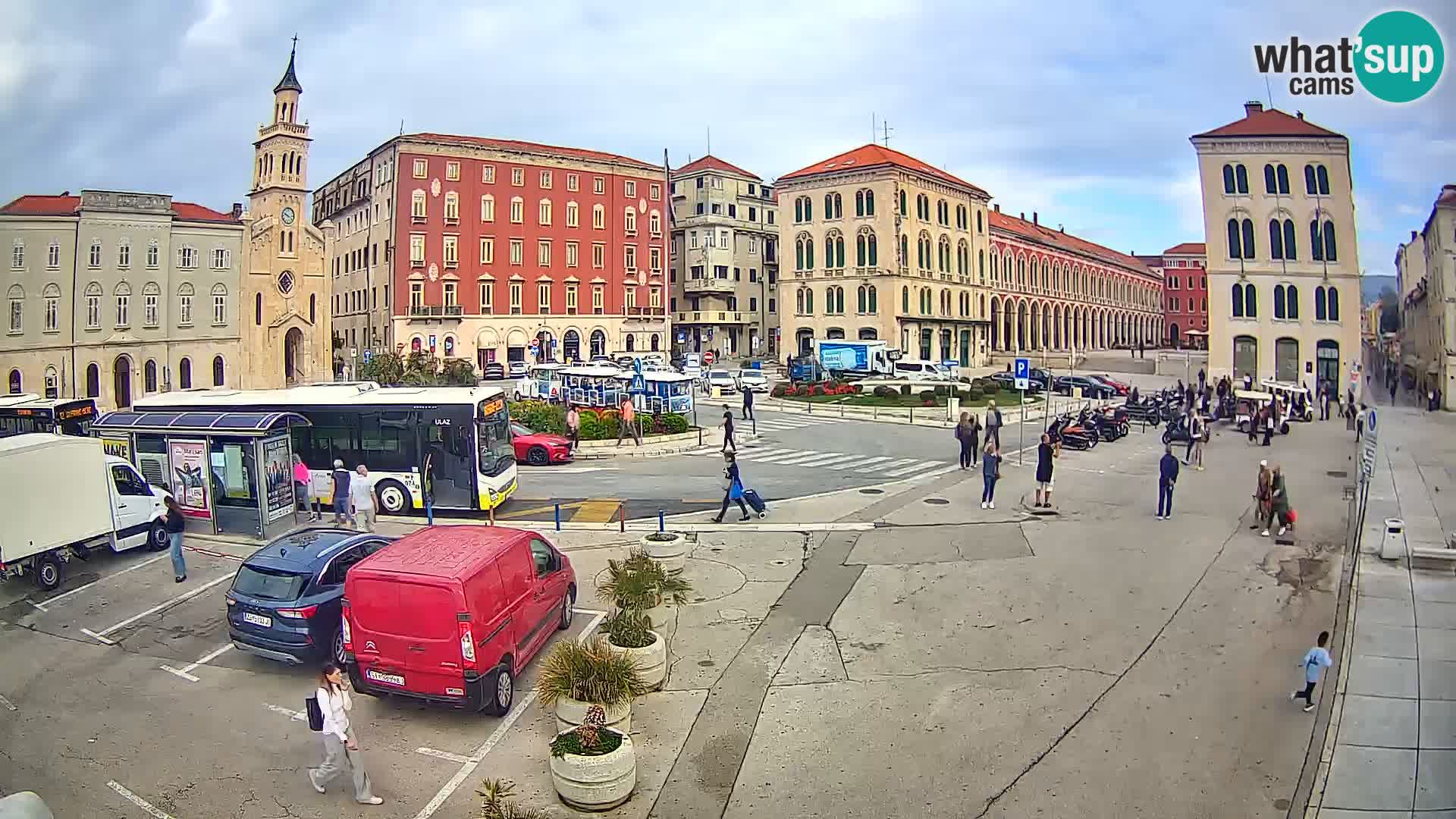 Webcam Split Riva – Prokurative | Plaza de la República