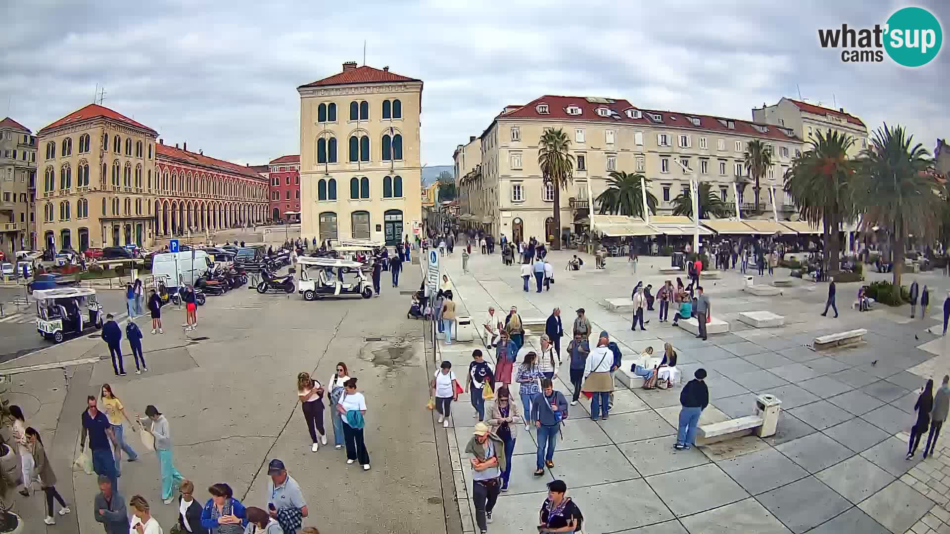 Webcam Split Riva – Prokurative | Trg Republike