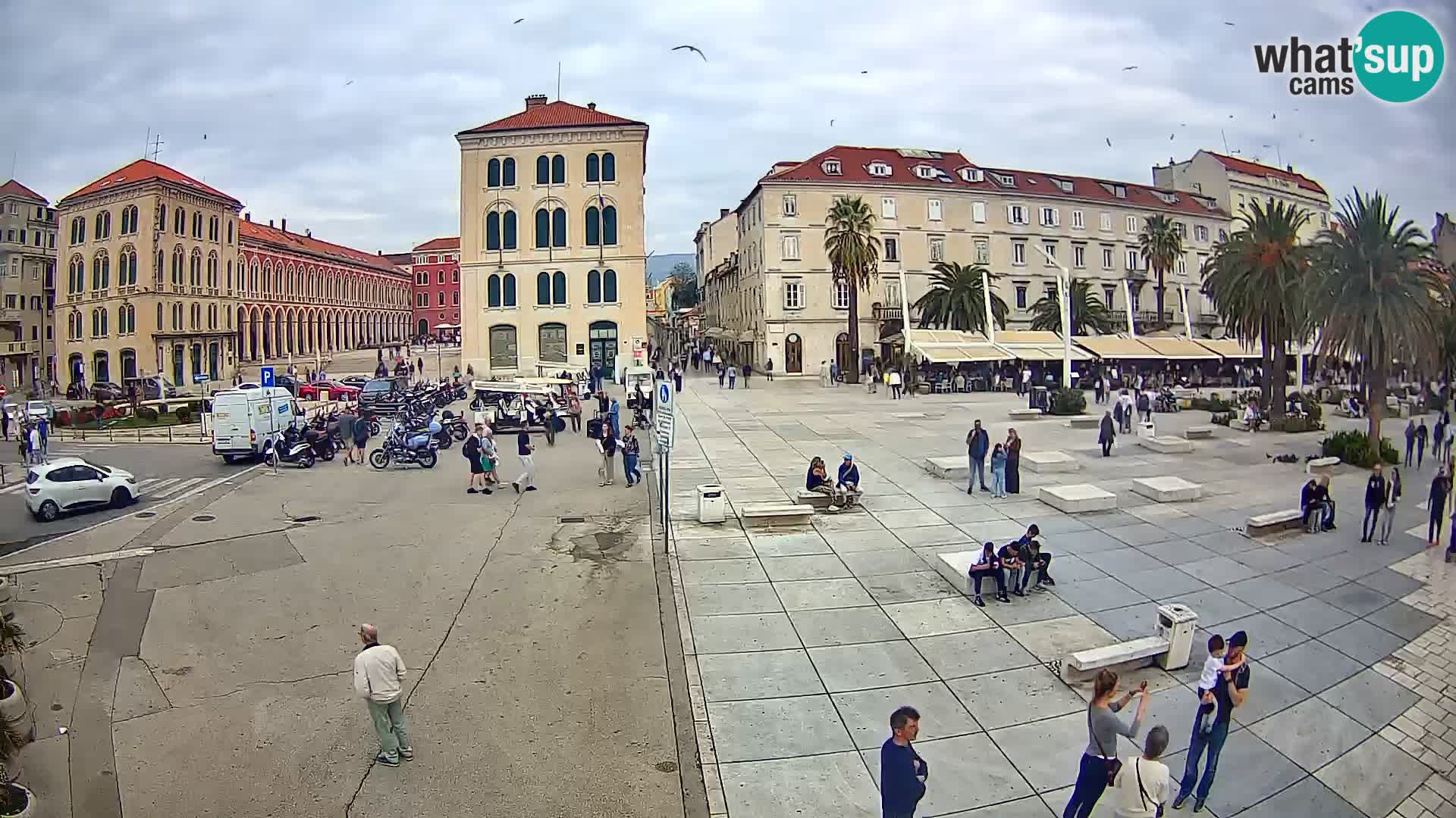 Live kamera Split Riva – Prokurative | Trg Republike