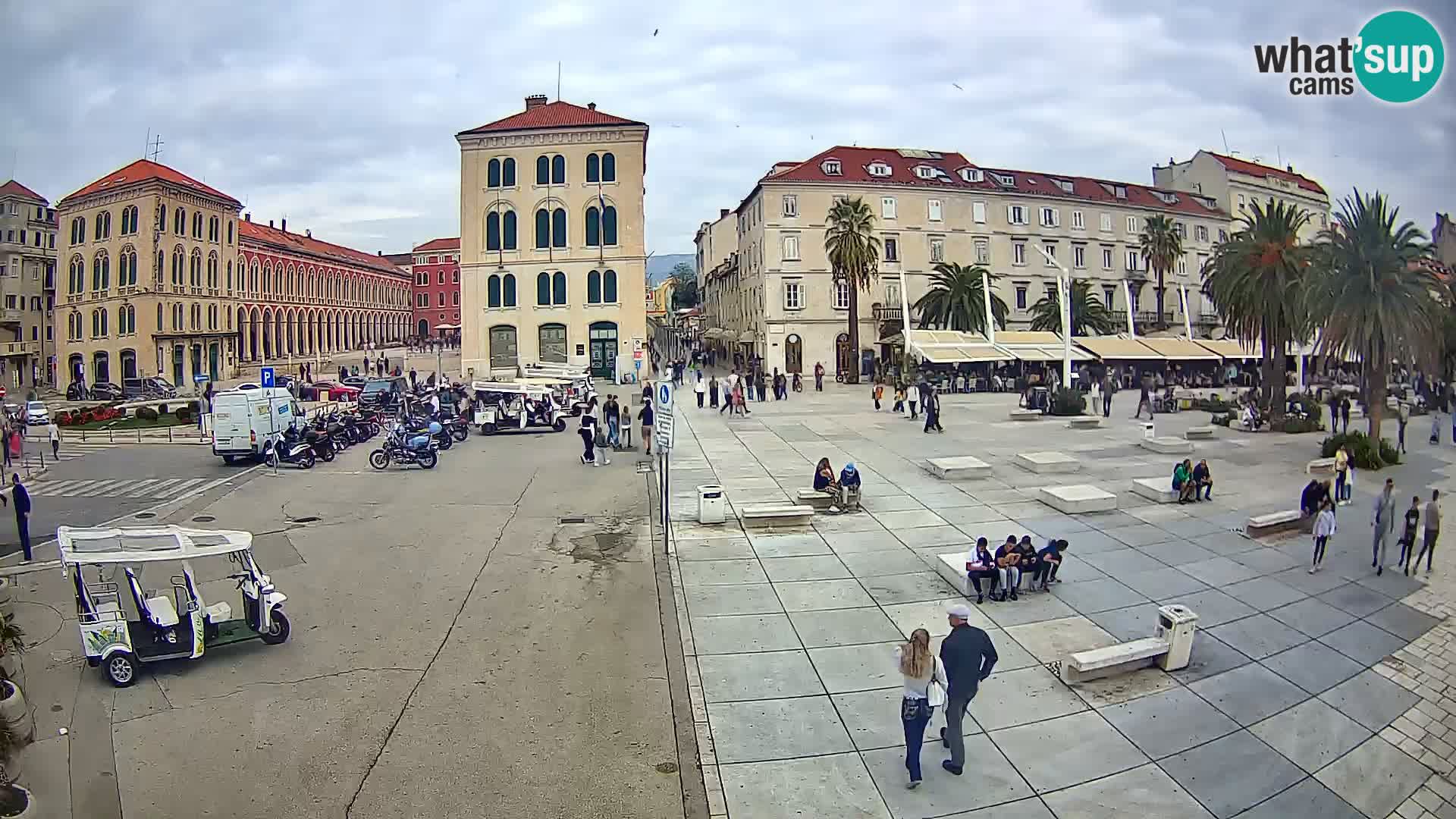 Webcam Split Riva – Prokurative | Trg Republike