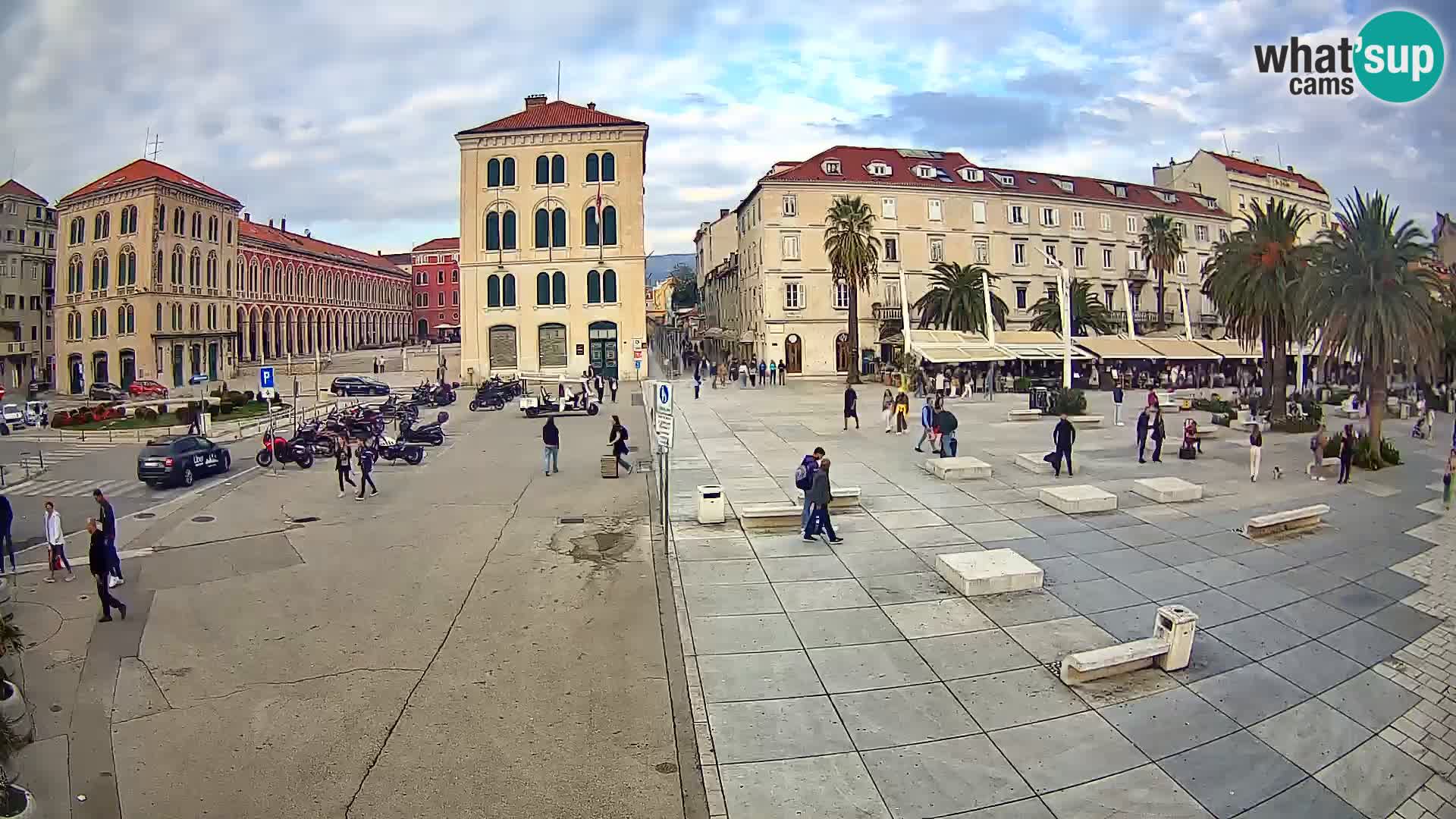 Webcam Split Riva – Prokurative | Trg Republike