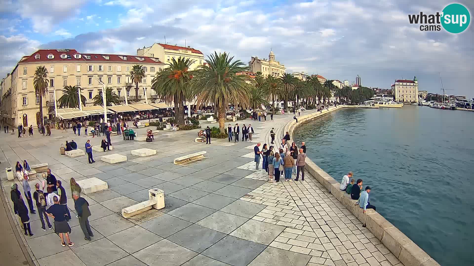 Webcam Split Riva – Prokurative | Trg Republike