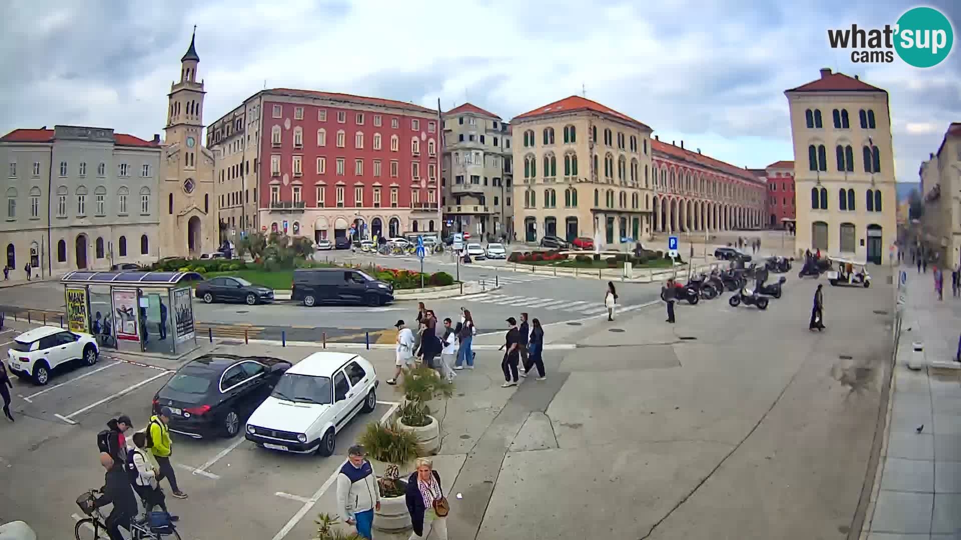 Webcam Split Riva – Prokurative | Trg Republike
