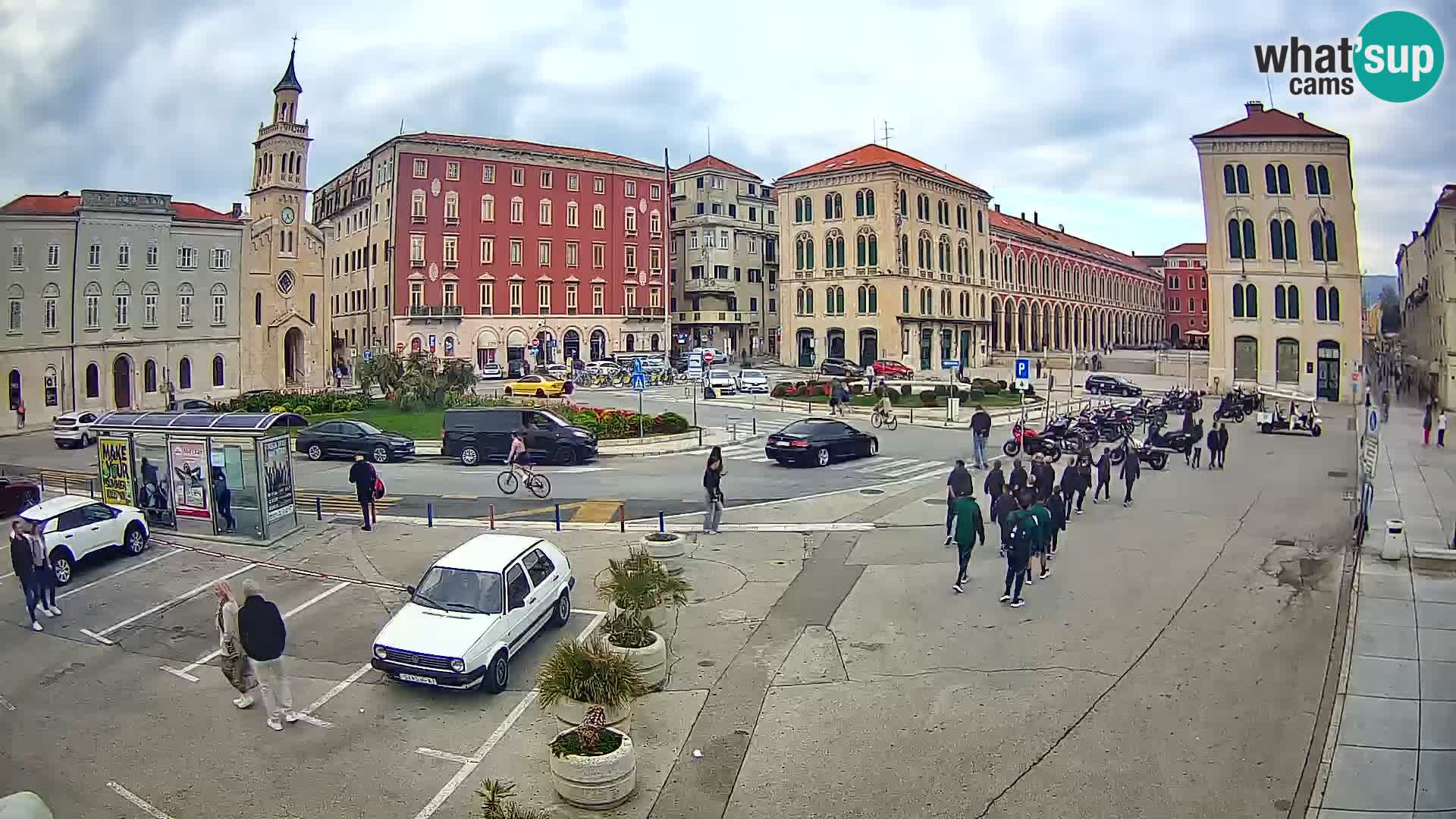 Webcam Spalato Riva – Prokurative | Piazza della Republika