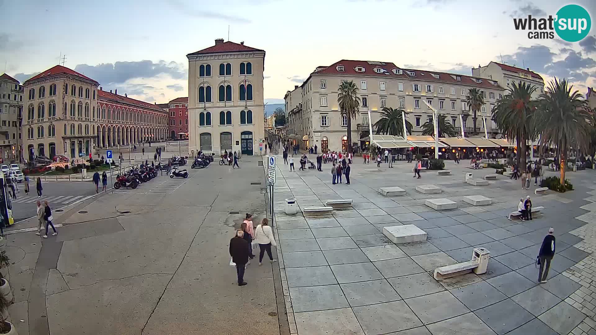 Webcam Split Riva – Prokurative | Plaza de la República