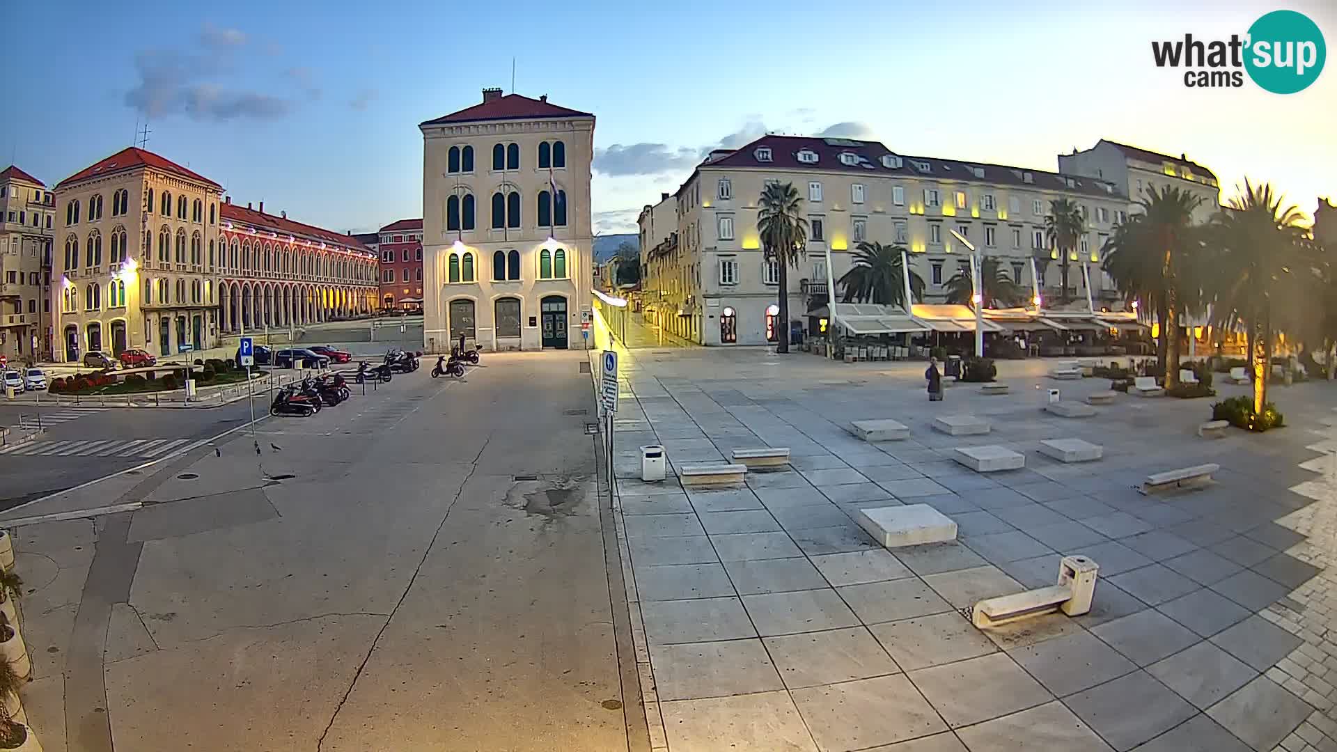 Webcam Spalato Riva – Prokurative | Piazza della Republika
