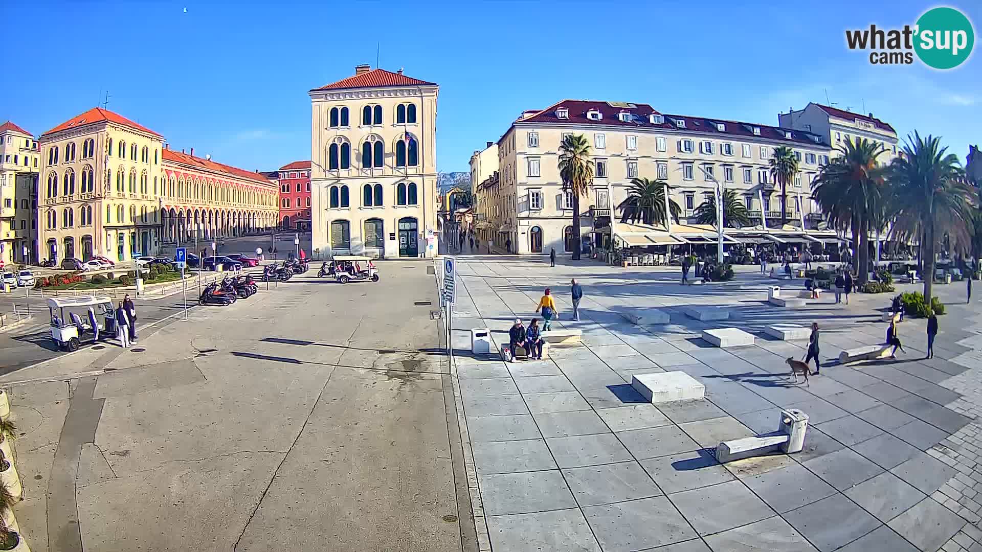 Webcam Split Riva – Prokurative | Trg Republike