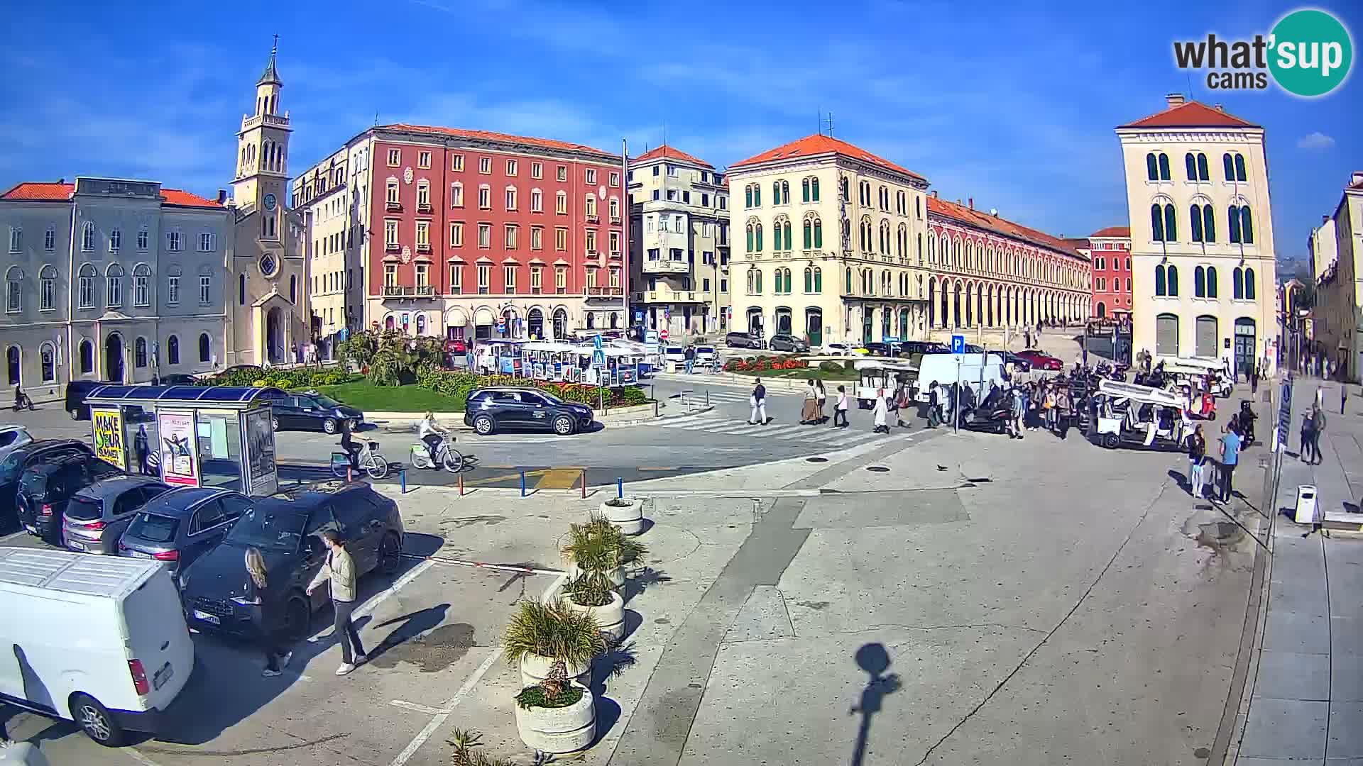 Live kamera Split Riva – Prokurative | Trg Republike