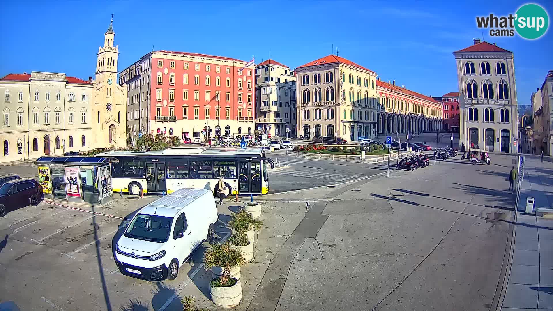 Webcam Split Riva – Prokurative | Plaza de la República