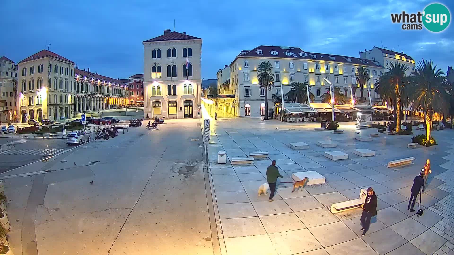 Webcam Spalato Riva – Prokurative | Piazza della Republika
