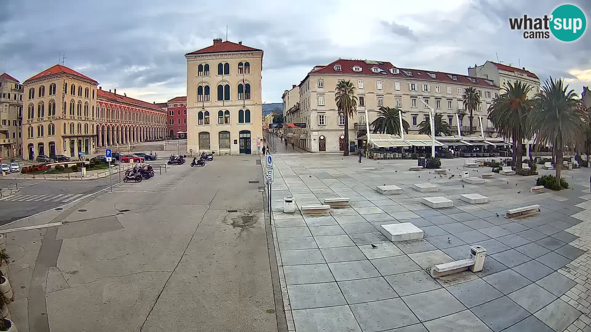 Webcam Spalato Riva – Prokurative | Piazza della Republika