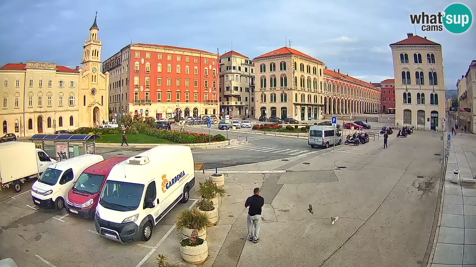 Webcam Split Riva – Prokurative | Plaza de la República