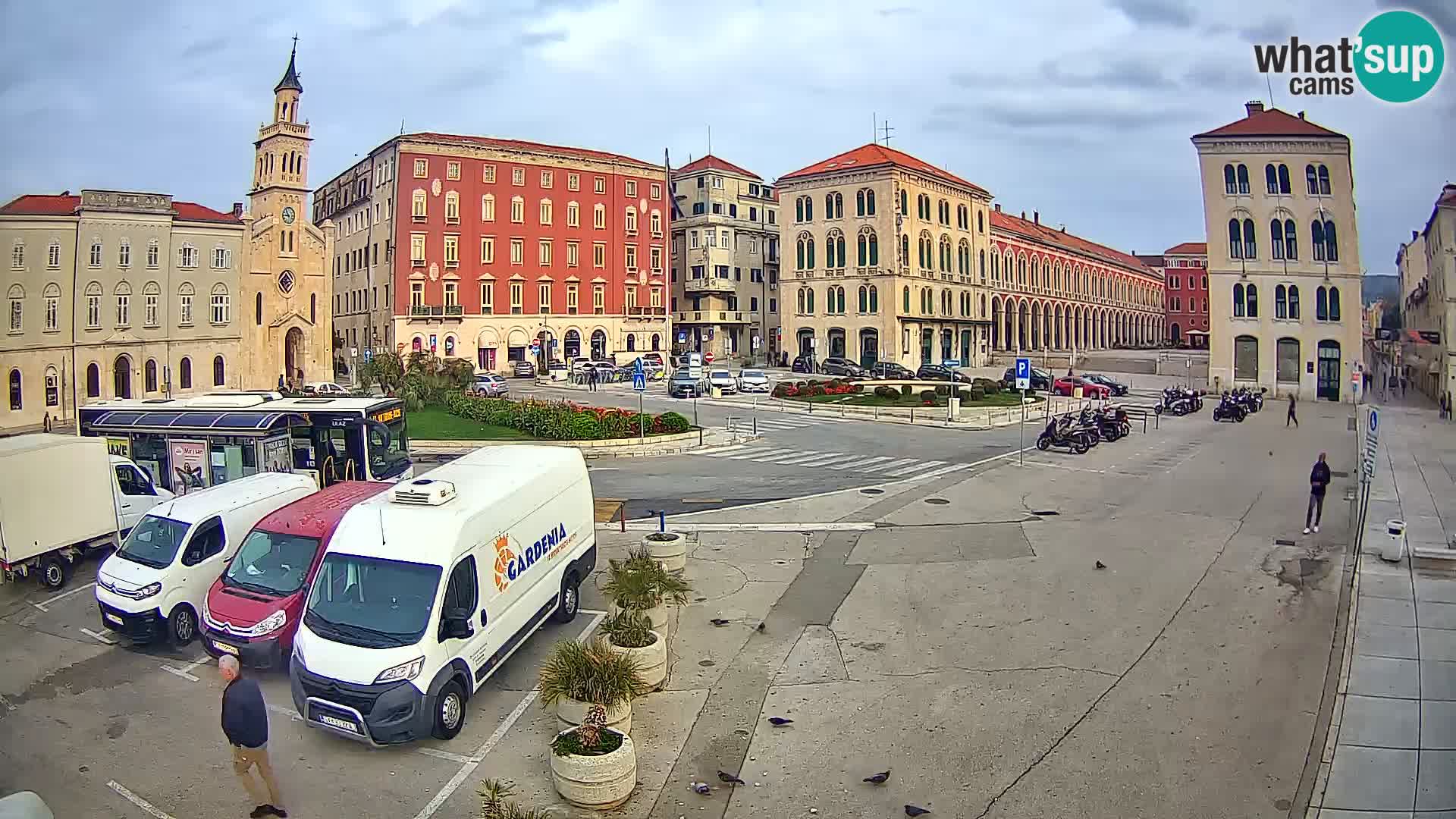 Webcam Split Riva – Prokurative | Trg Republike