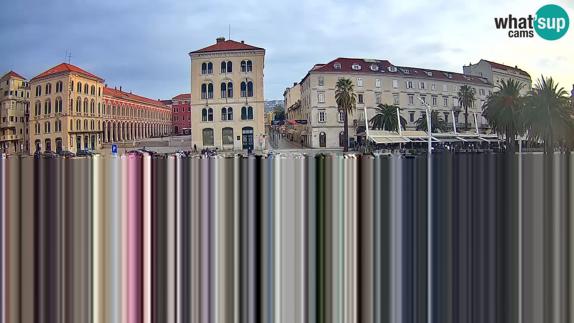 Webcam Split Riva – Prokurative | Trg Republike