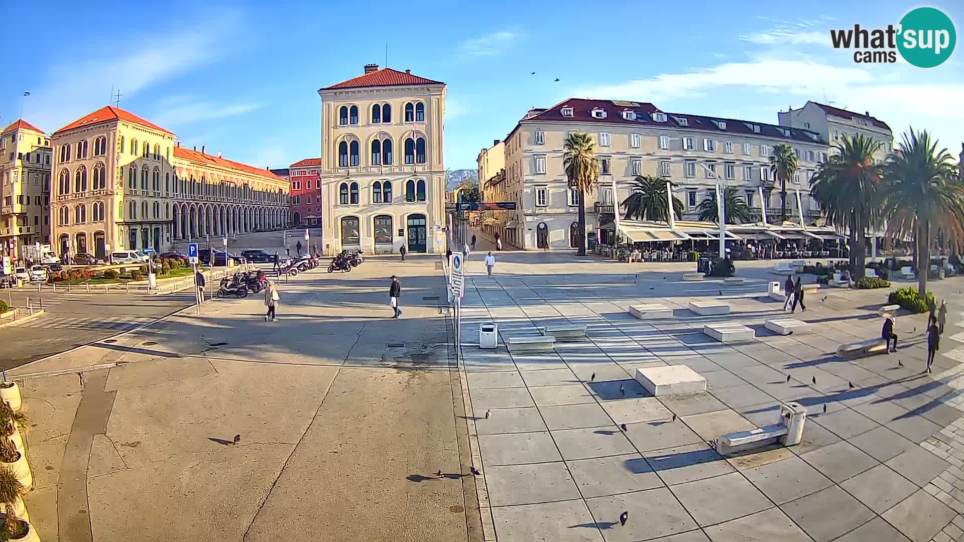 Split kamera Riva – Prokurative | Trg Republike